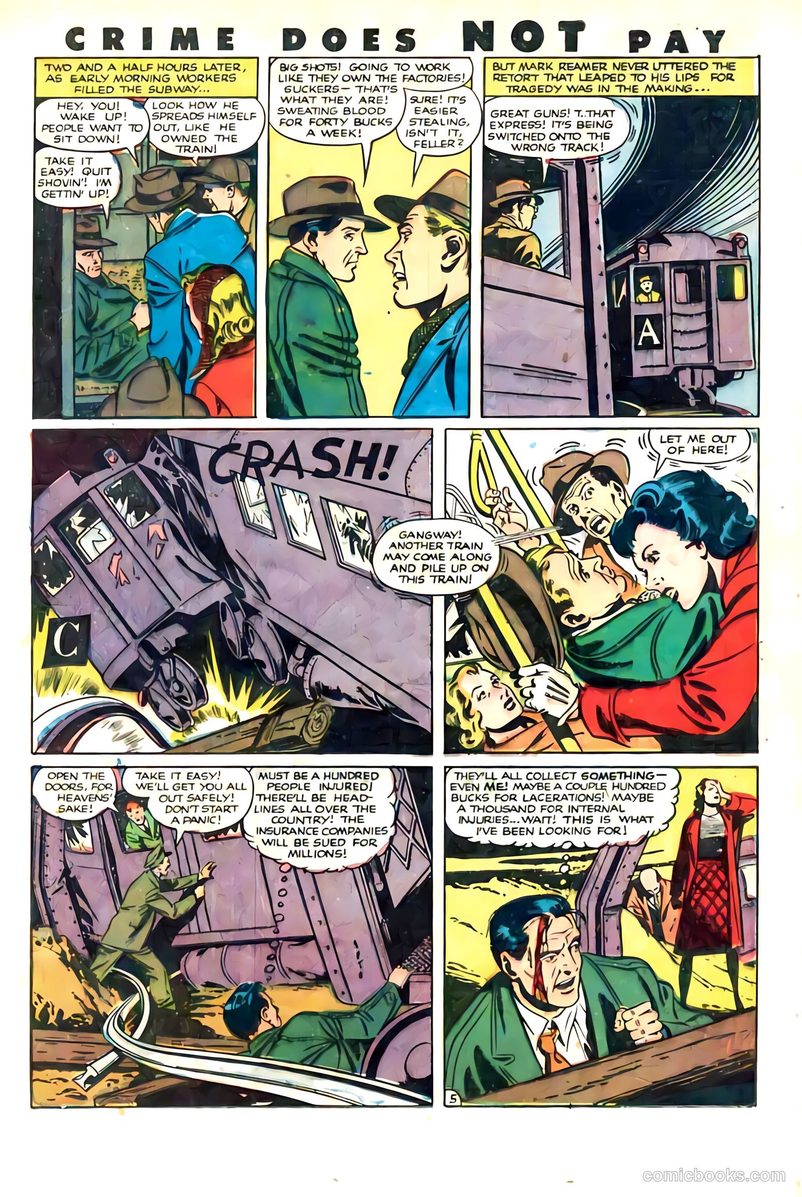 Crime Does Not Pay #98 (1951) — page 23 of 52