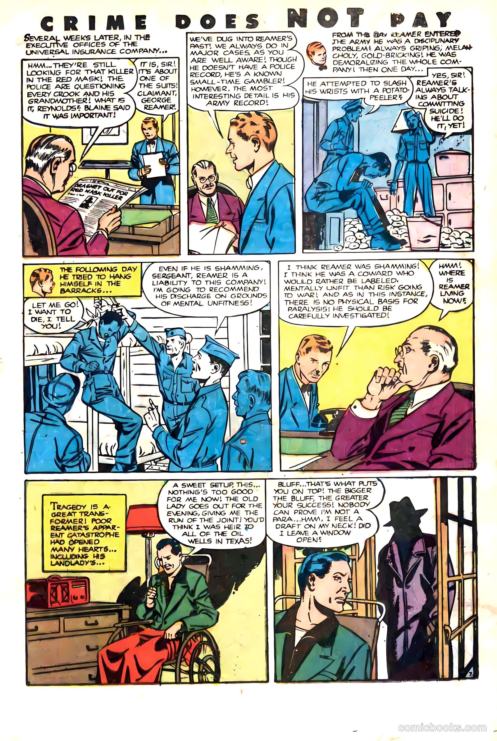Crime Does Not Pay #98 (1951) — page 25 of 52