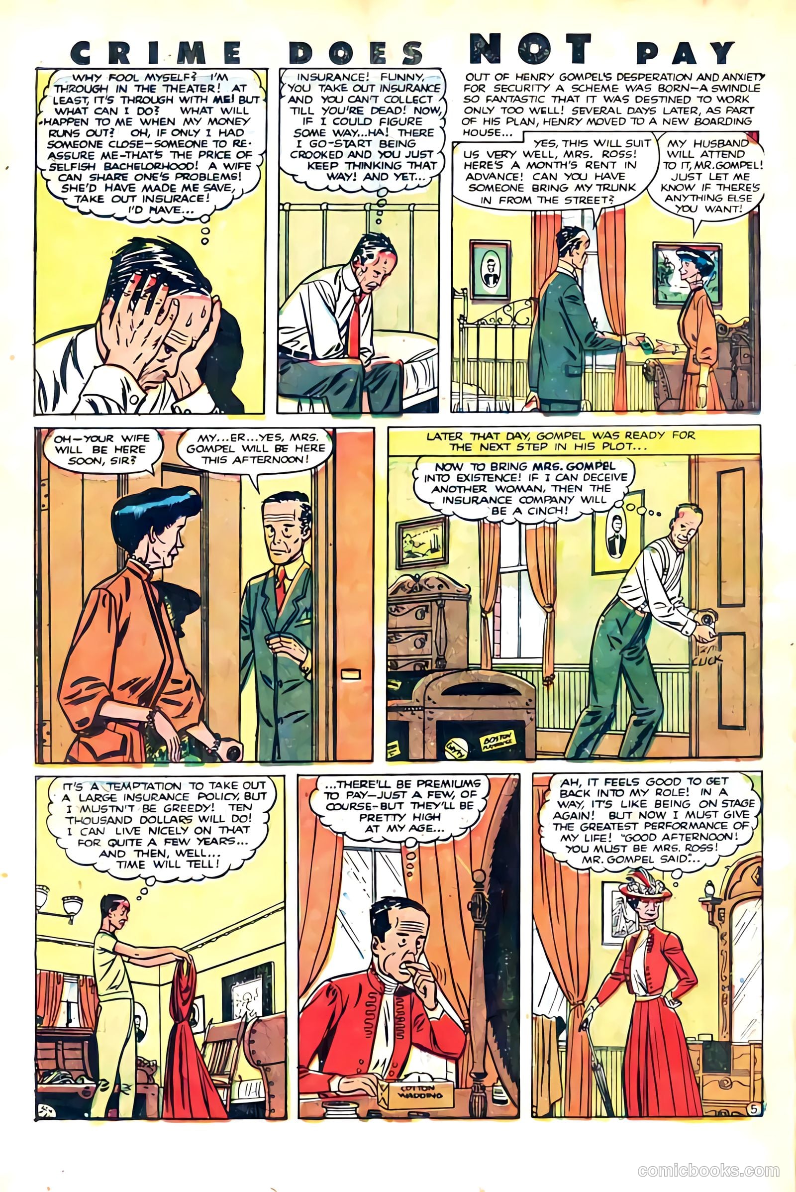 Crime Does Not Pay #98 (1951) — page 36 of 52