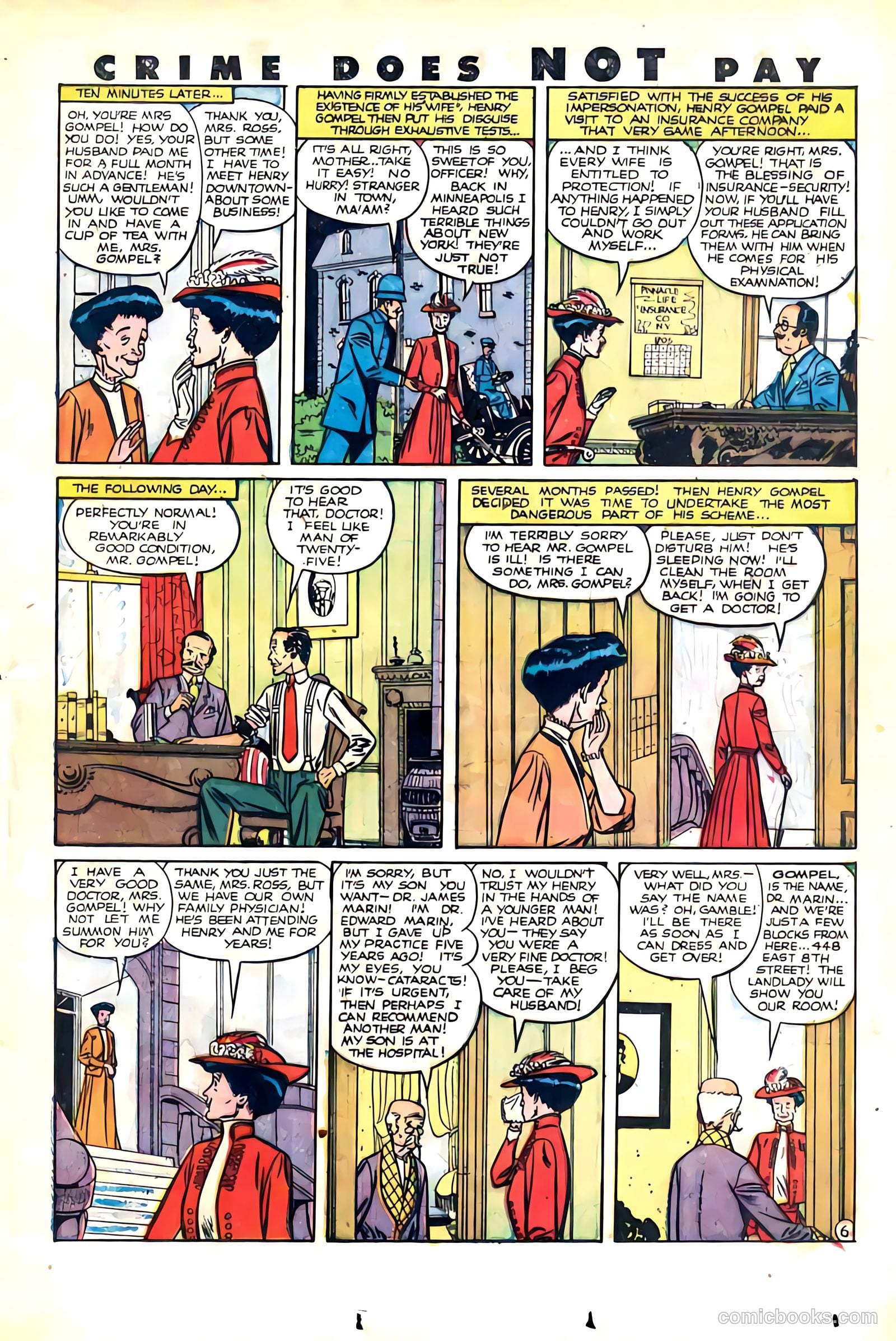 Crime Does Not Pay #98 (1951) — page 37 of 52