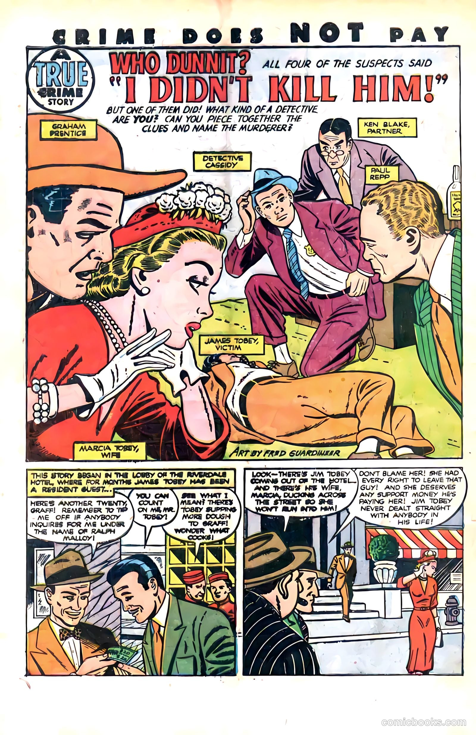 Crime Does Not Pay #98 (1951) — page 42 of 52
