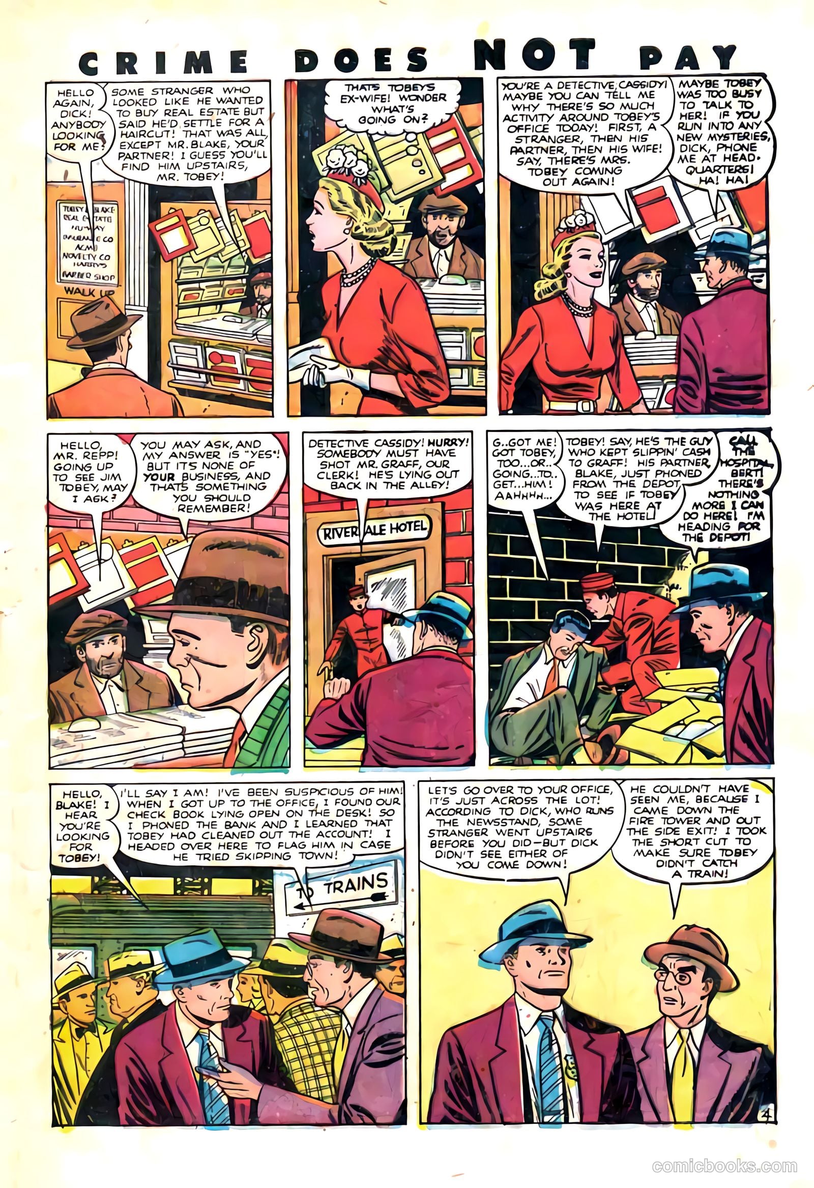 Crime Does Not Pay #98 (1951) — page 45 of 52