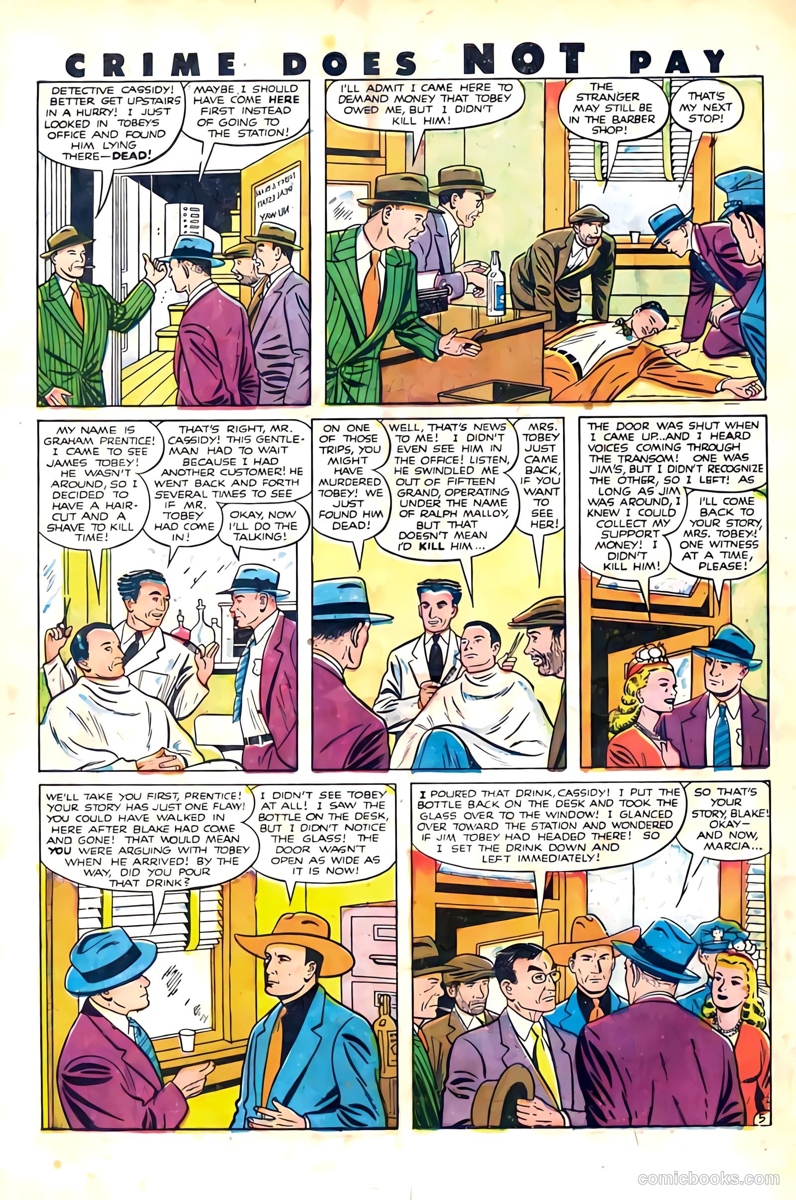 Crime Does Not Pay #98 (1951) — page 46 of 52