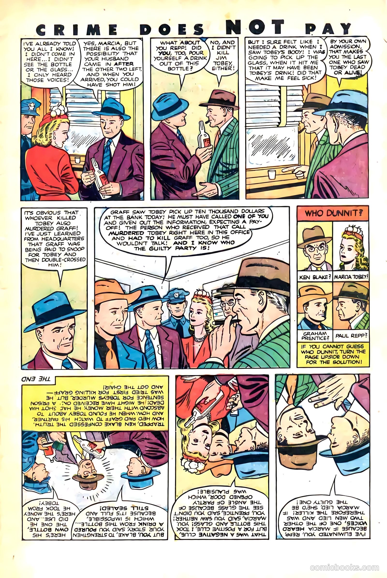 Crime Does Not Pay #98 (1951) — page 47 of 52