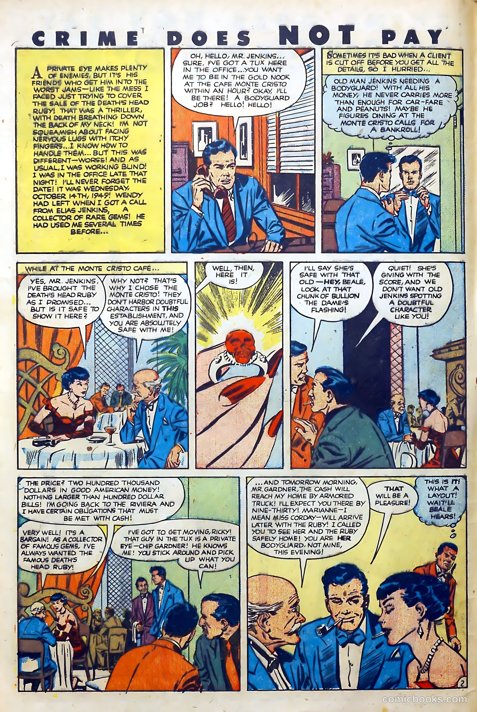 Crime Does Not Pay #99 (1951) — page 4 of 53
