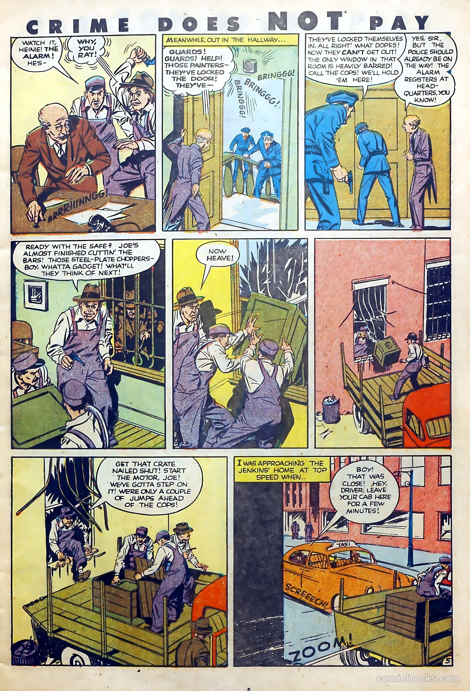 Crime Does Not Pay #99 (1951) — page 7 of 53