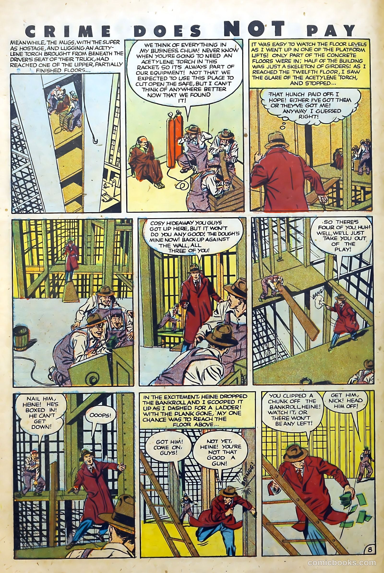 Crime Does Not Pay #99 (1951) — page 10 of 53