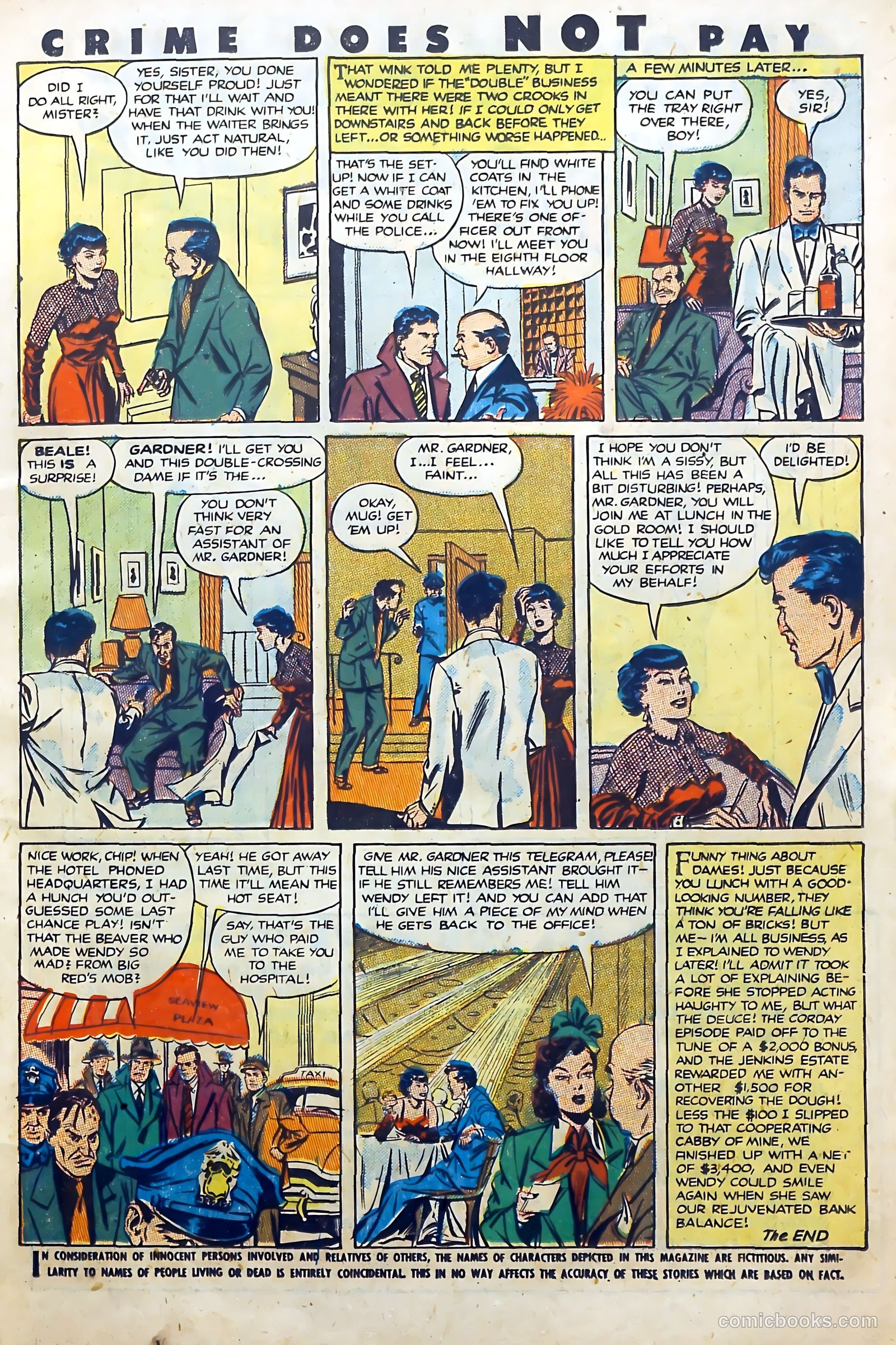 Crime Does Not Pay #99 (1951) — page 15 of 53