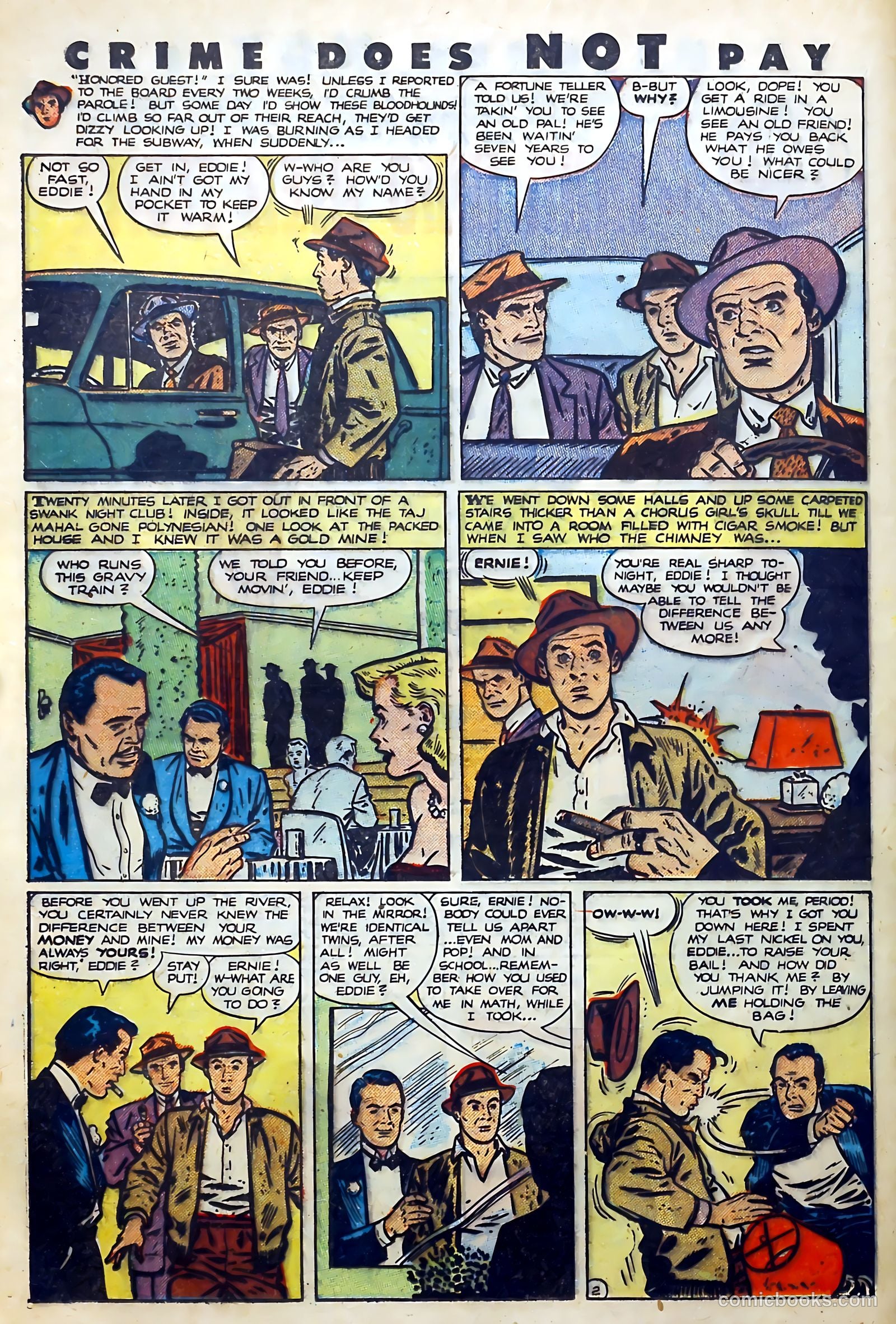 Crime Does Not Pay #99 (1951) — page 20 of 53