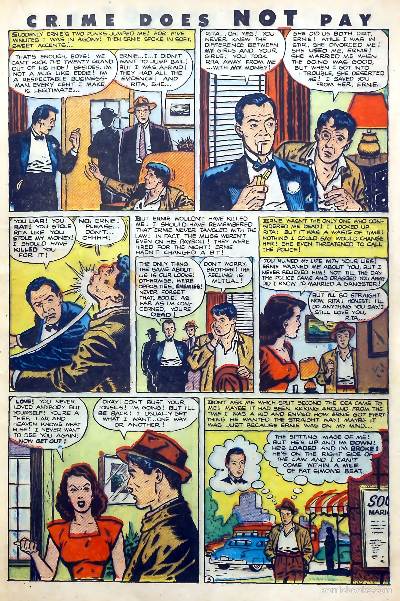 Crime Does Not Pay #99 (1951) — page 21 of 53