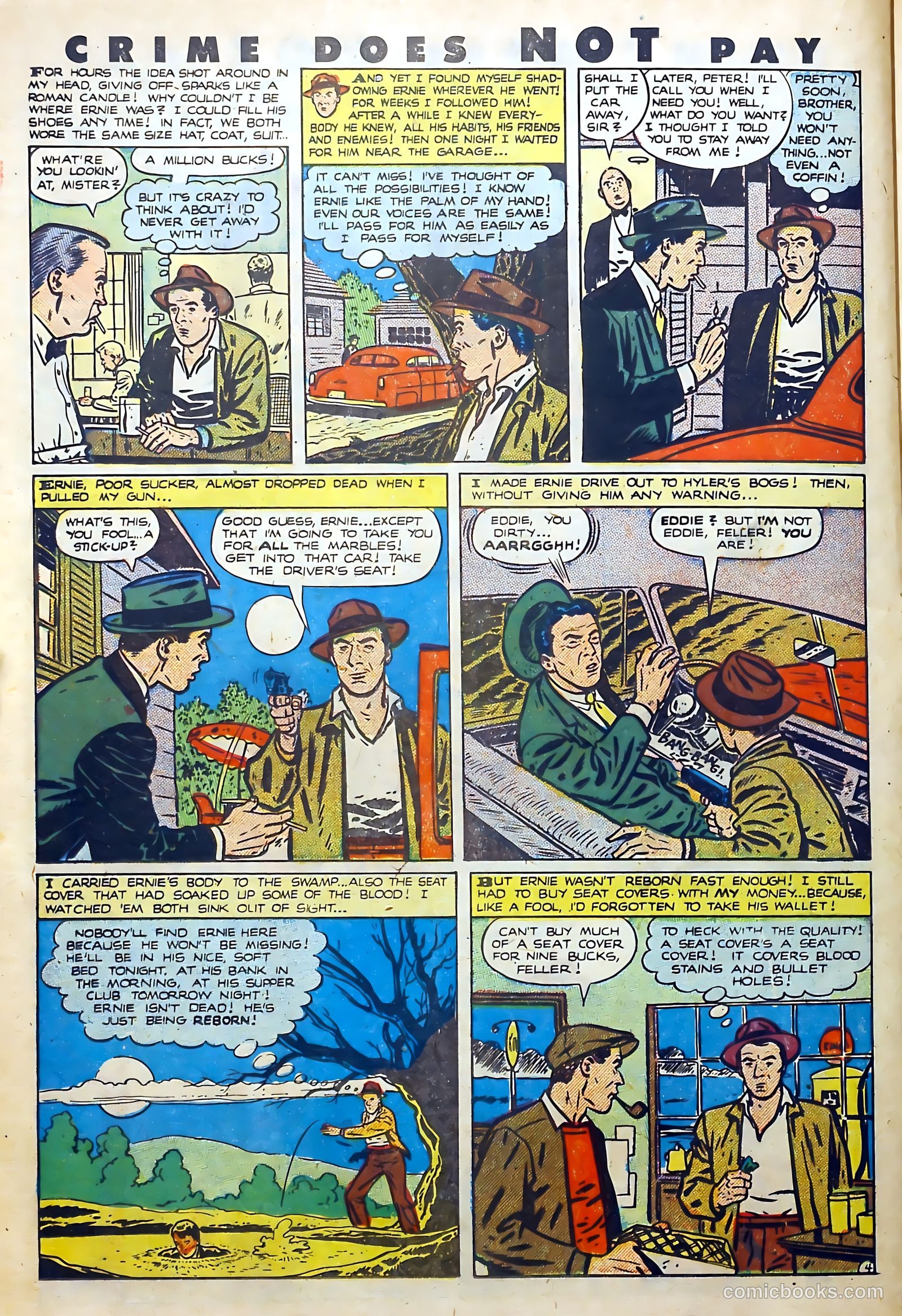 Crime Does Not Pay #99 (1951) — page 22 of 53