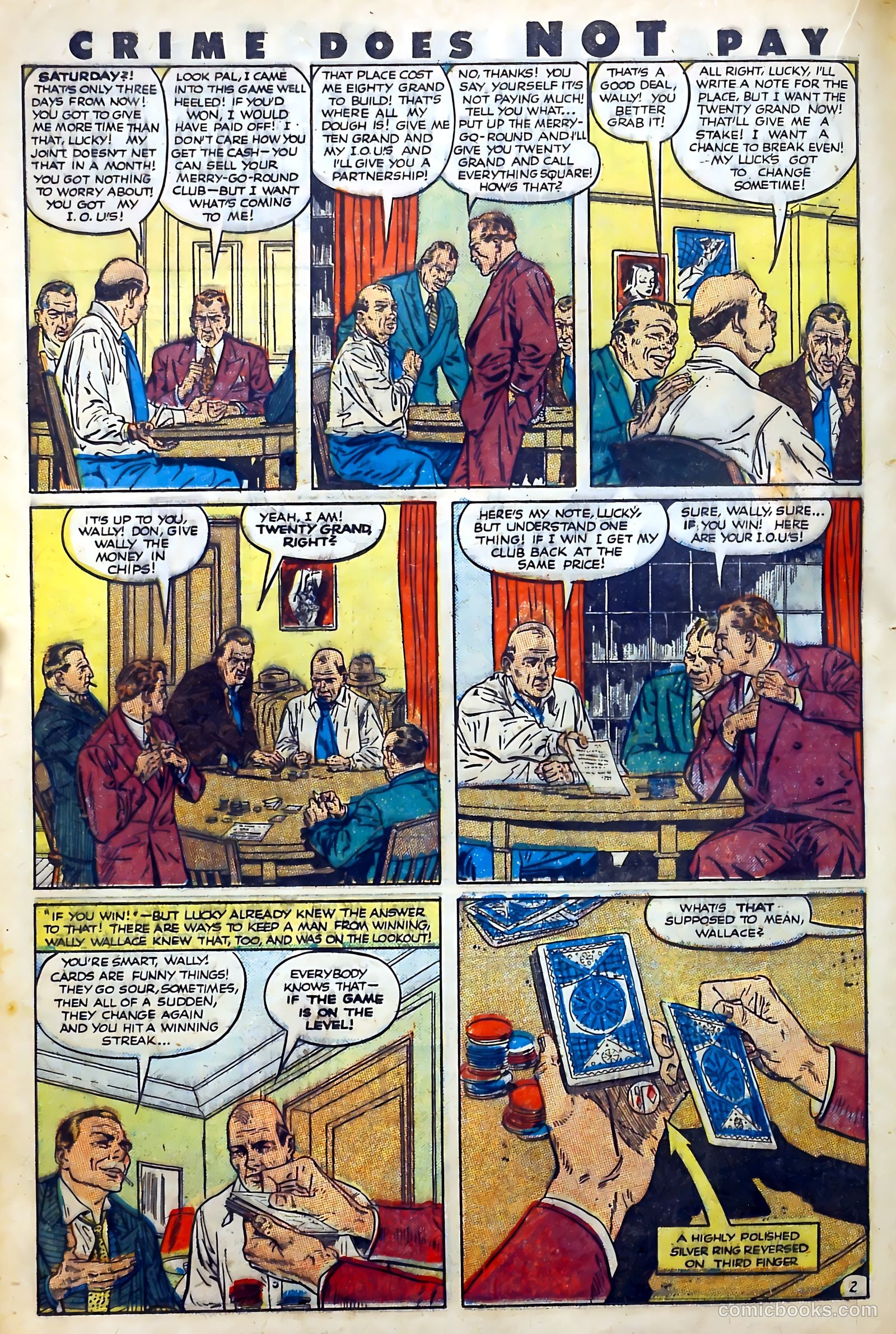 Crime Does Not Pay #99 (1951) — page 30 of 53