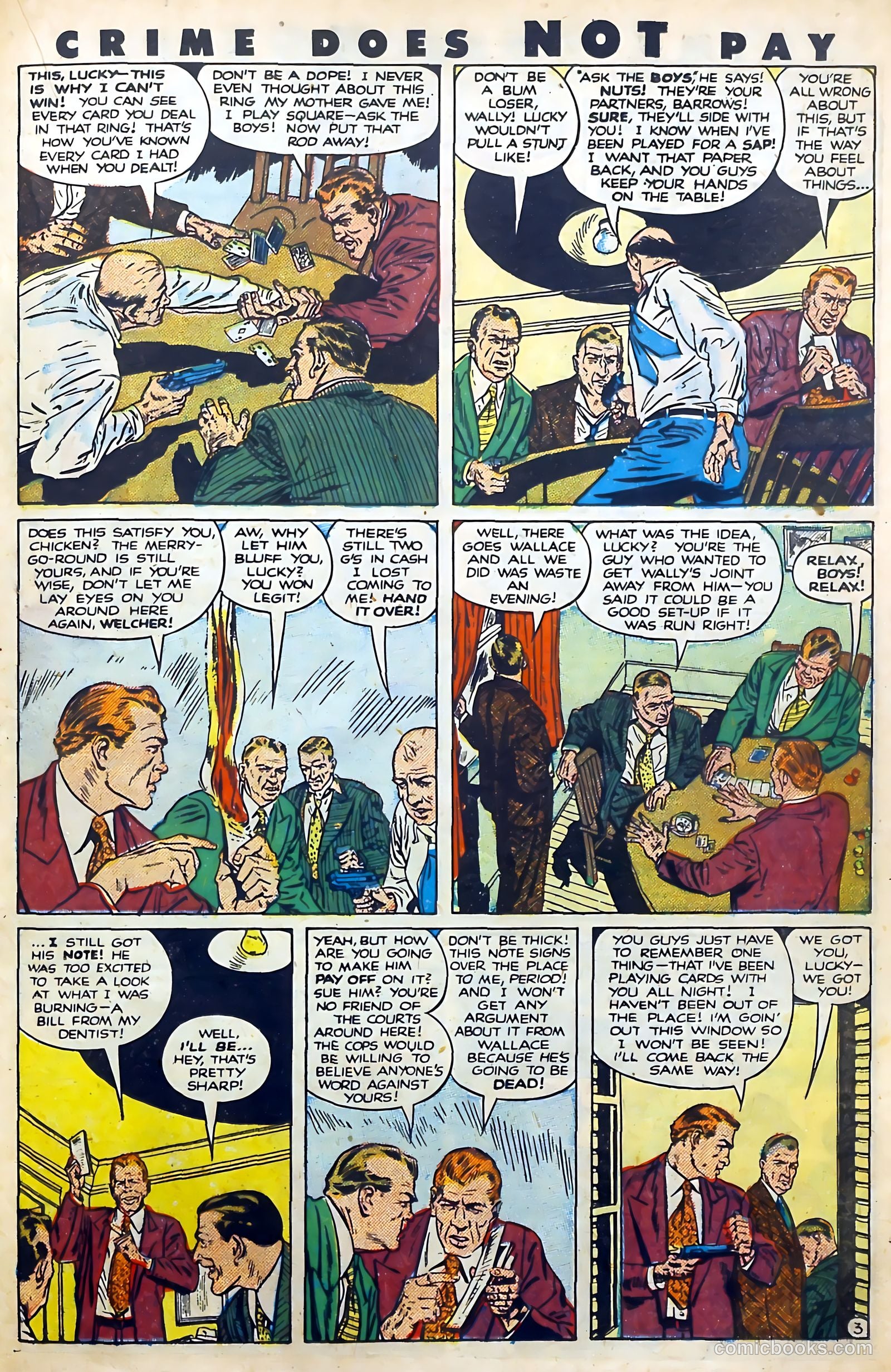 Crime Does Not Pay #99 (1951) — page 31 of 53