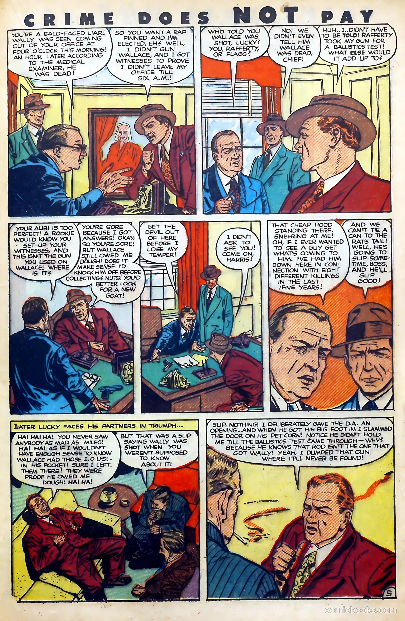 Crime Does Not Pay #99 (1951) — page 33 of 53