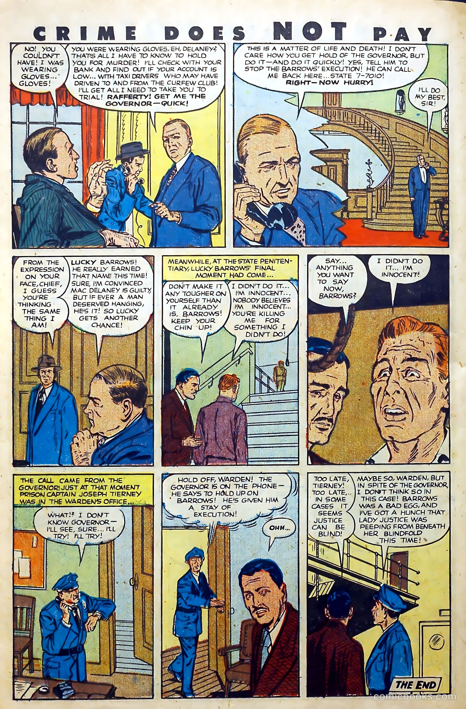 Crime Does Not Pay #99 (1951) — page 38 of 53
