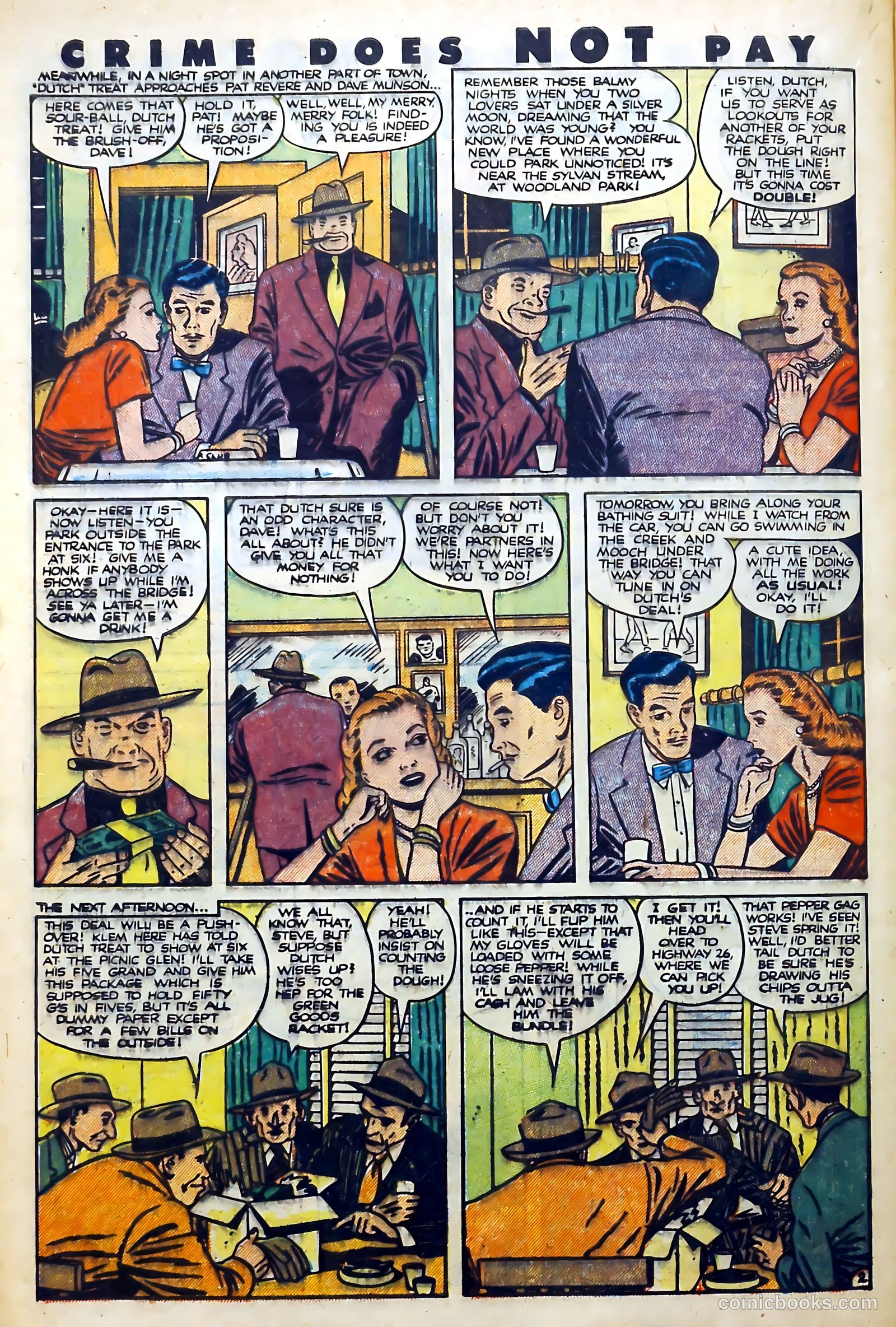 Crime Does Not Pay #99 (1951) — page 42 of 53