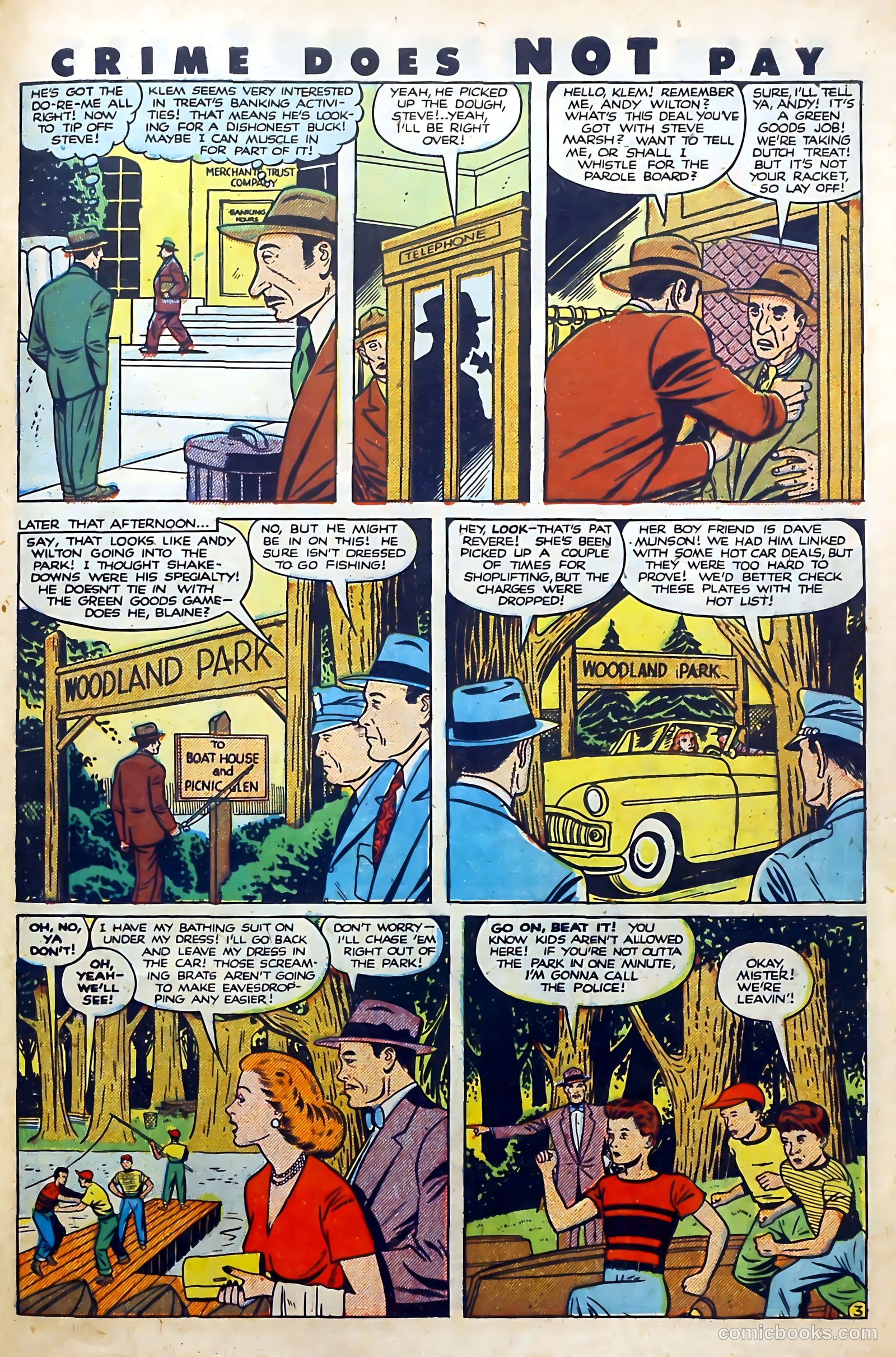 Crime Does Not Pay #99 (1951) — page 43 of 53