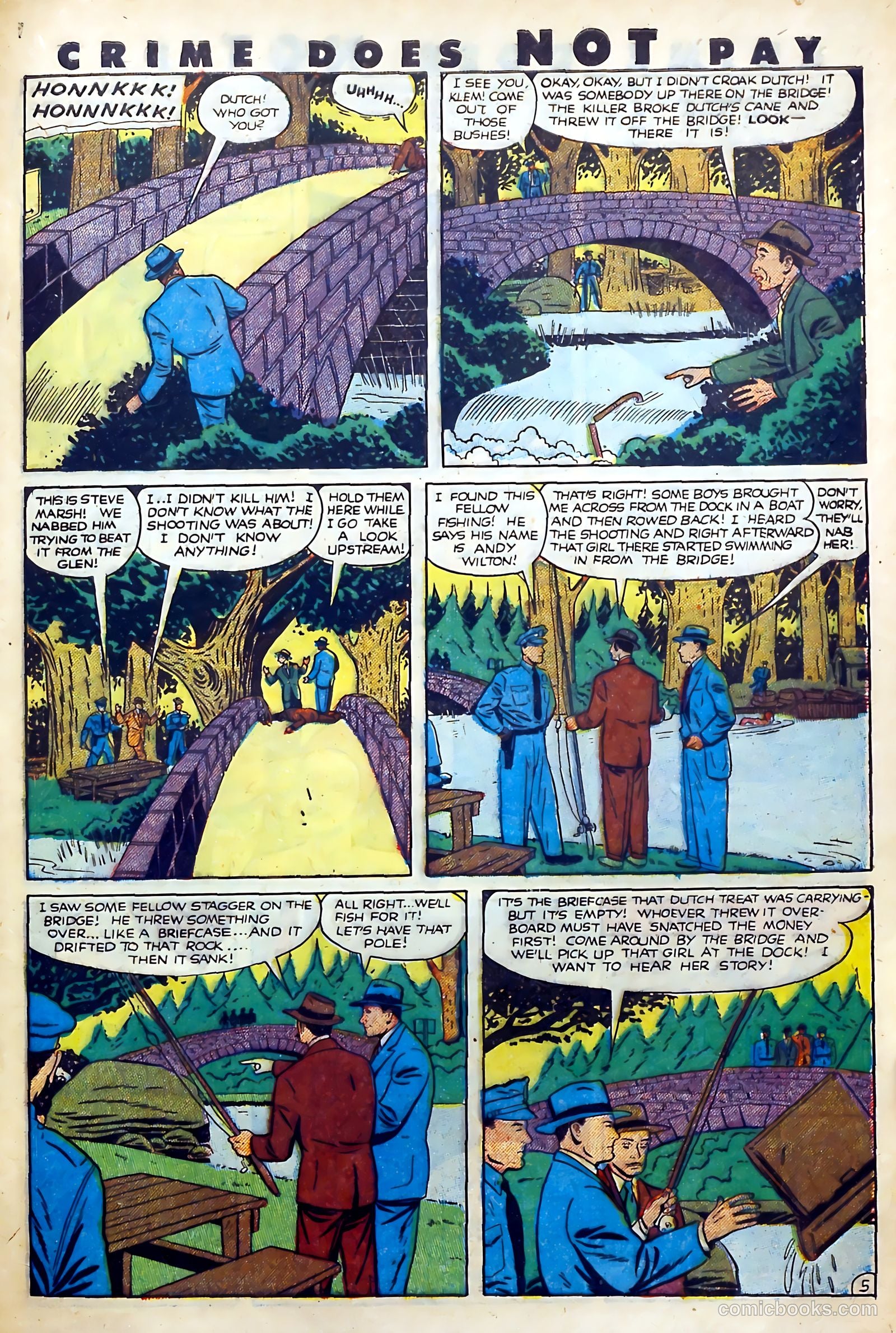 Crime Does Not Pay #99 (1951) — page 45 of 53