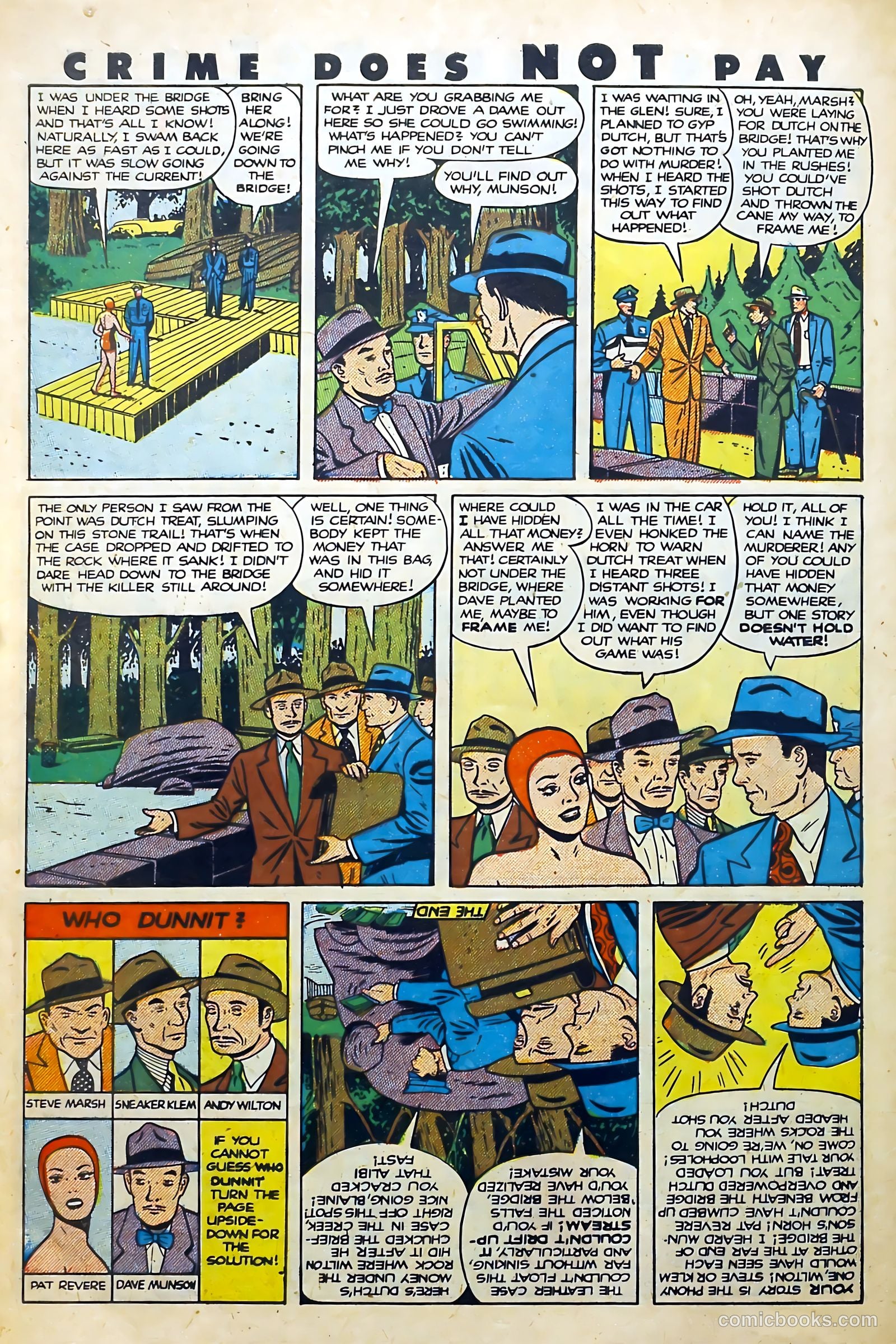 Crime Does Not Pay #99 (1951) — page 46 of 53