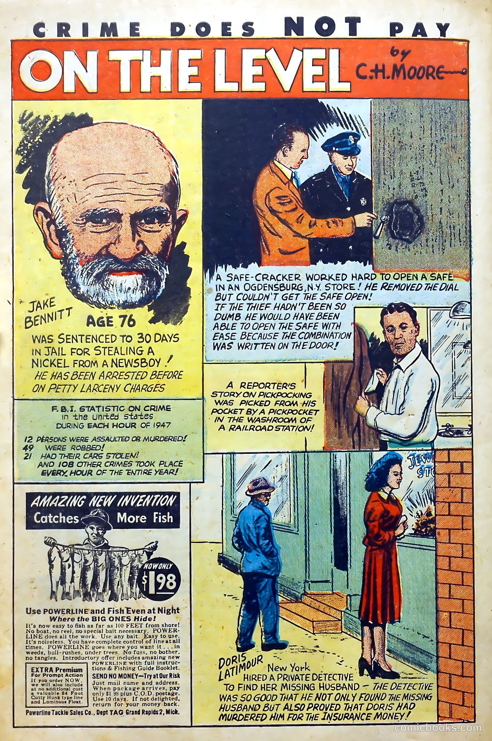 Crime Does Not Pay #99 (1951) — page 48 of 53