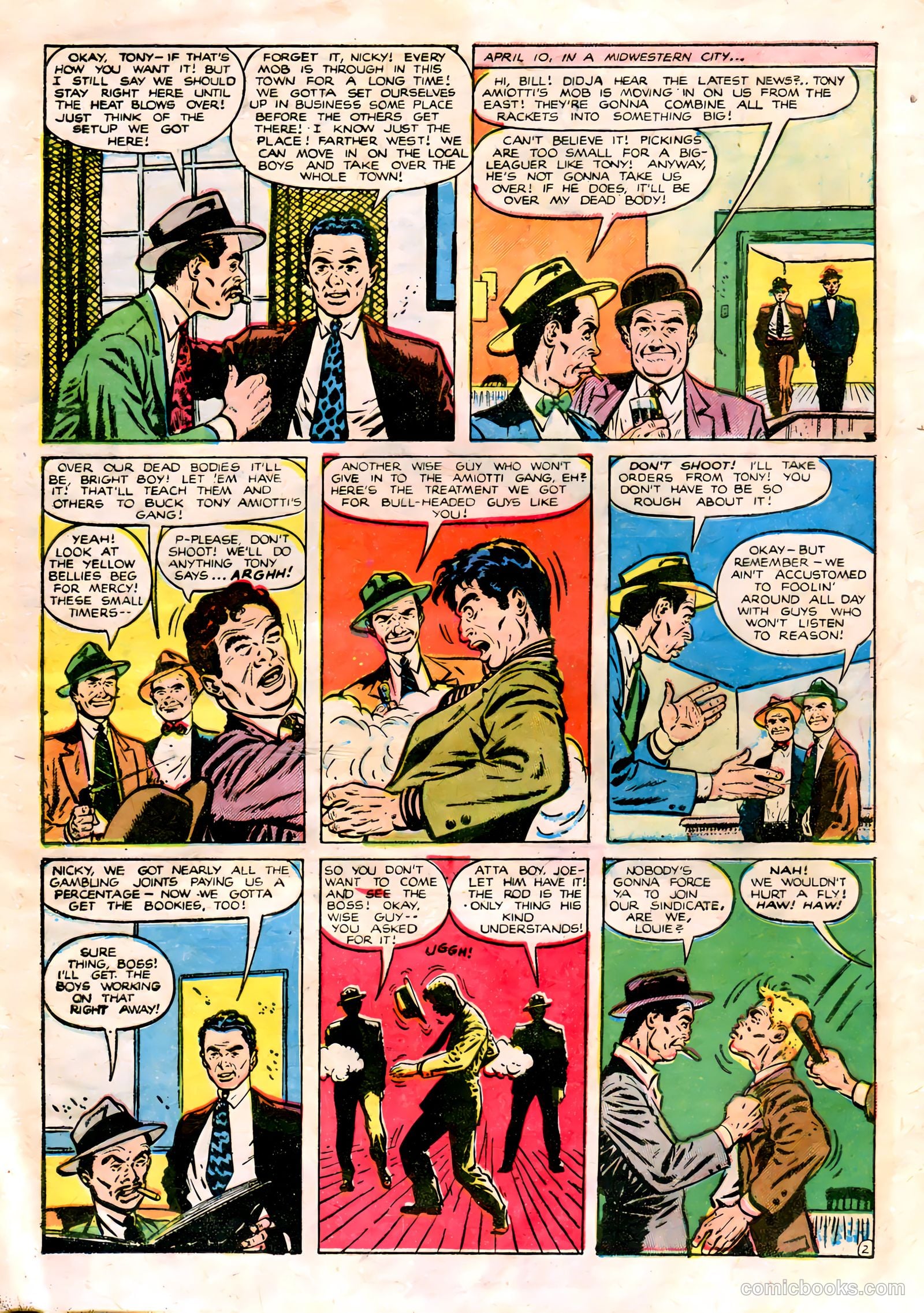 Crime Fighting Detective #11 (1950) — page 4 of 36