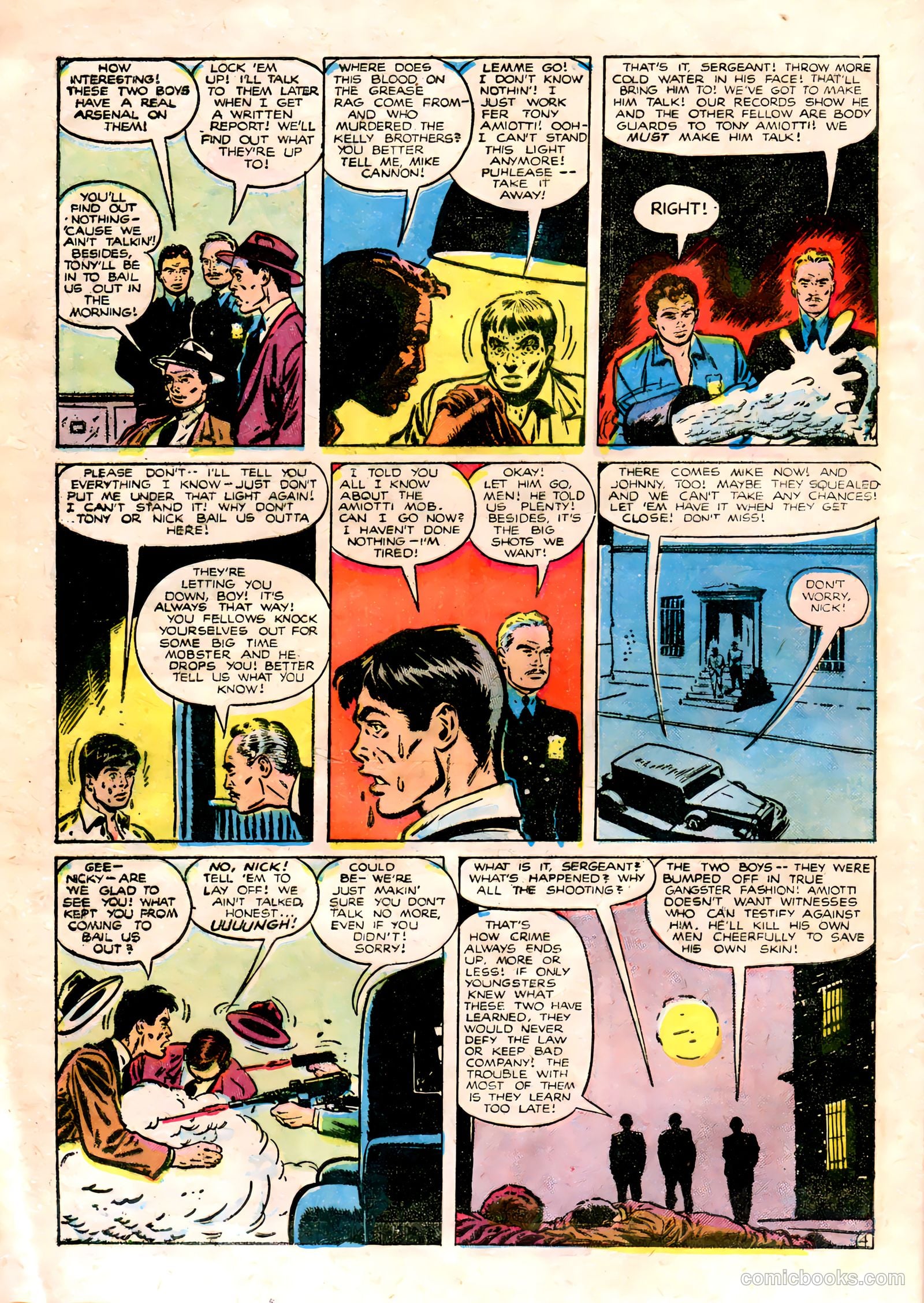 Crime Fighting Detective #11 (1950) — page 6 of 36