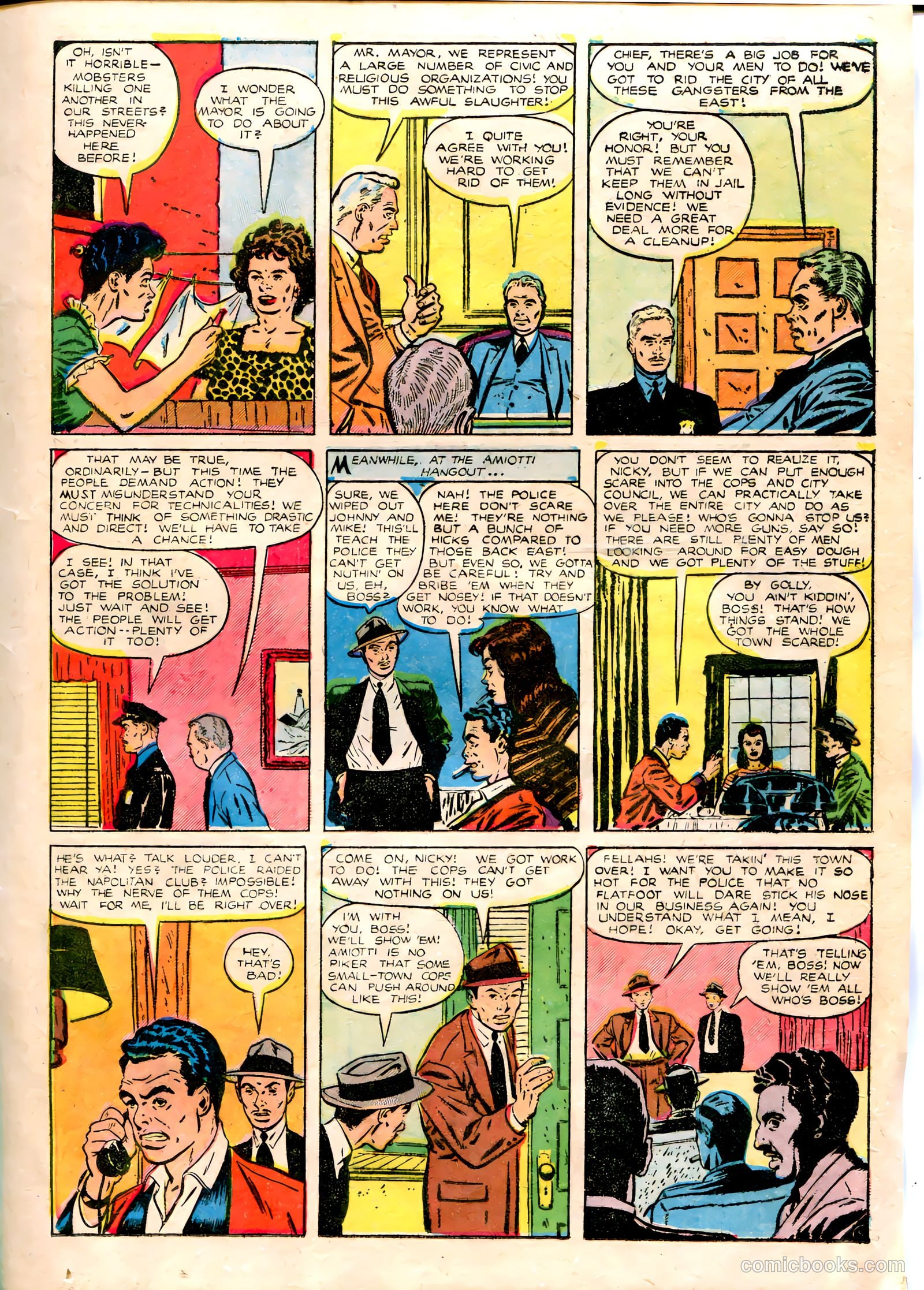 Crime Fighting Detective #11 (1950) — page 7 of 36