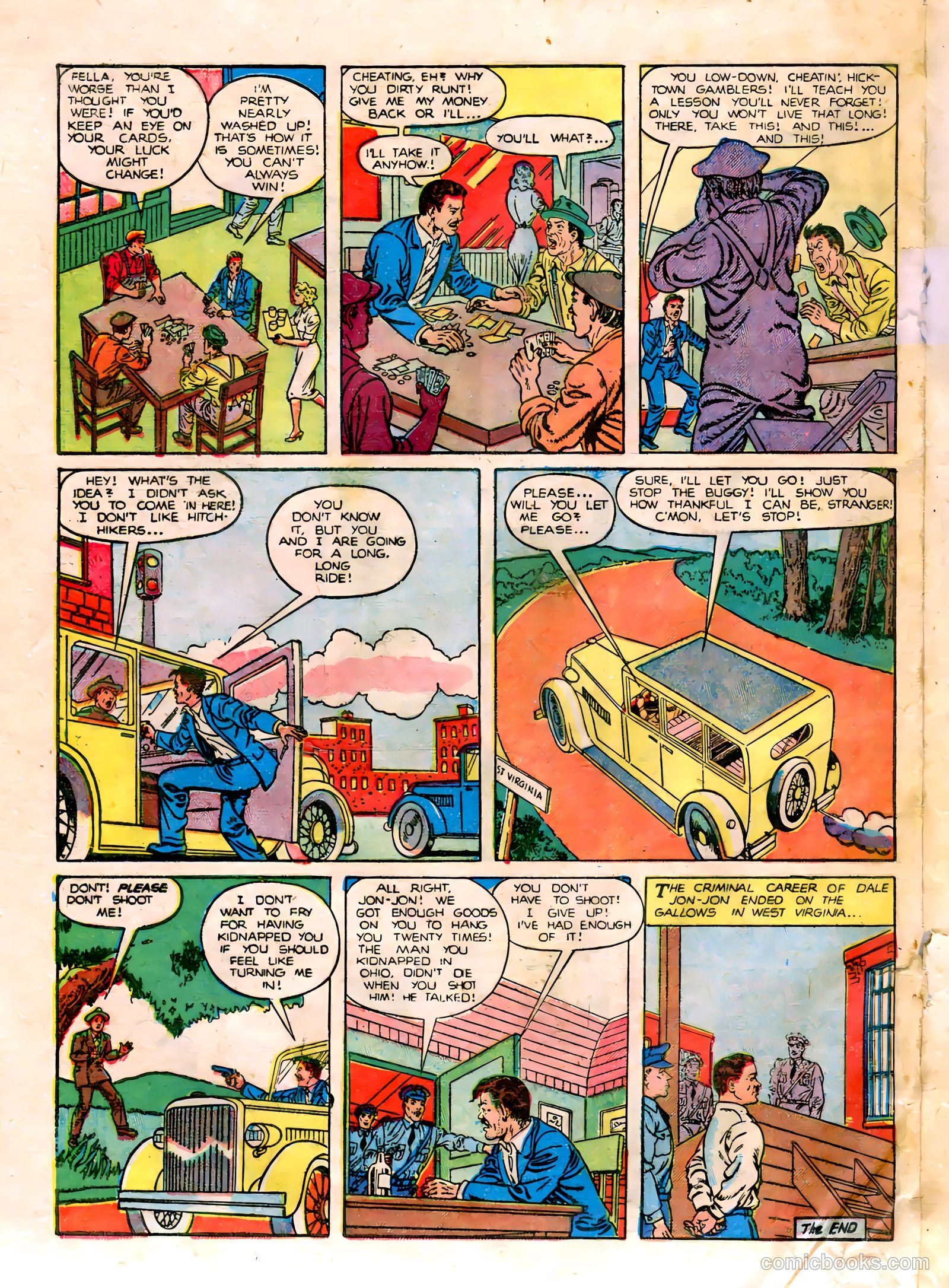 Crime Fighting Detective #11 (1950) — page 20 of 36