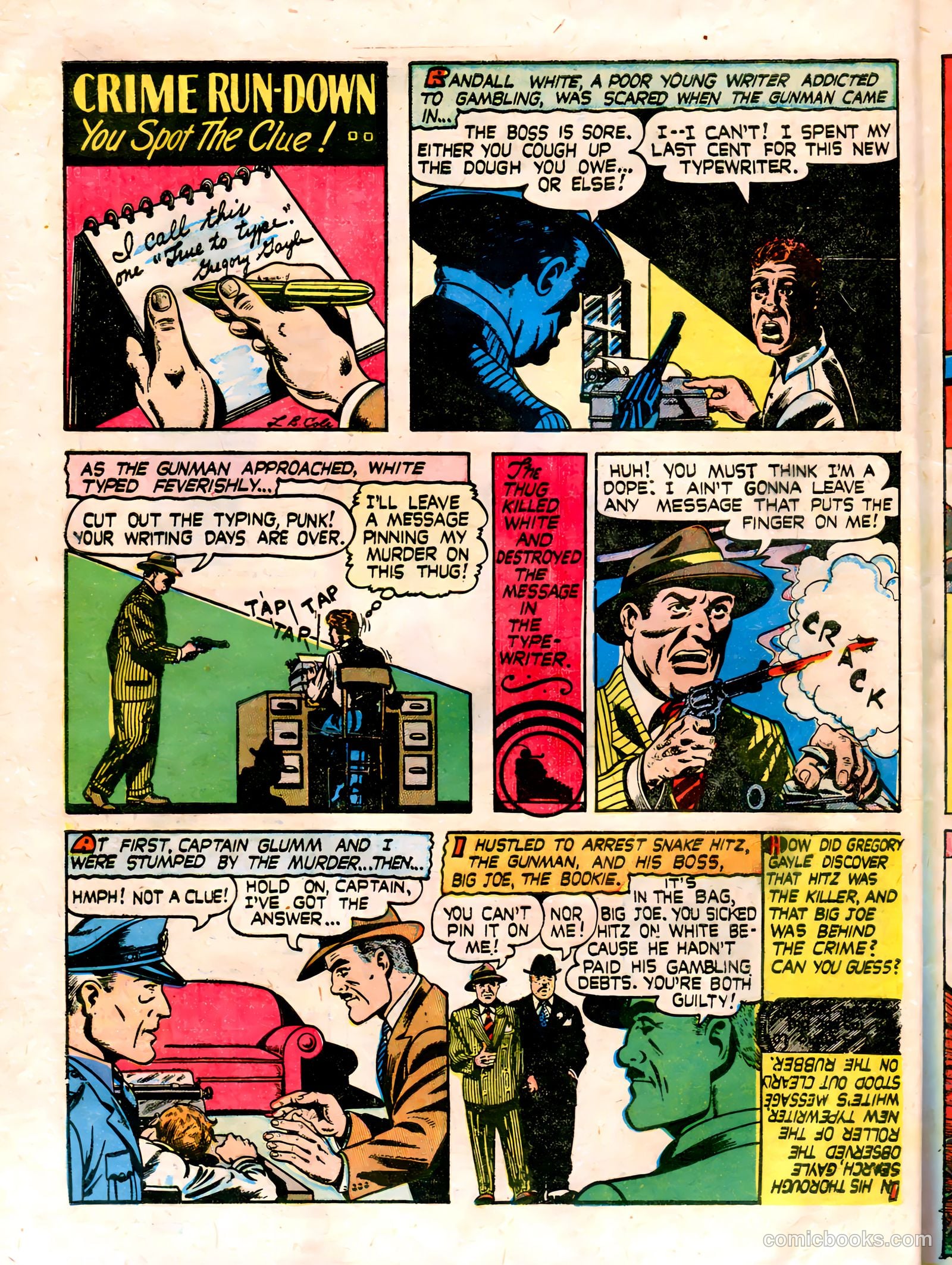 Crime Fighting Detective #11 (1950) — page 24 of 36