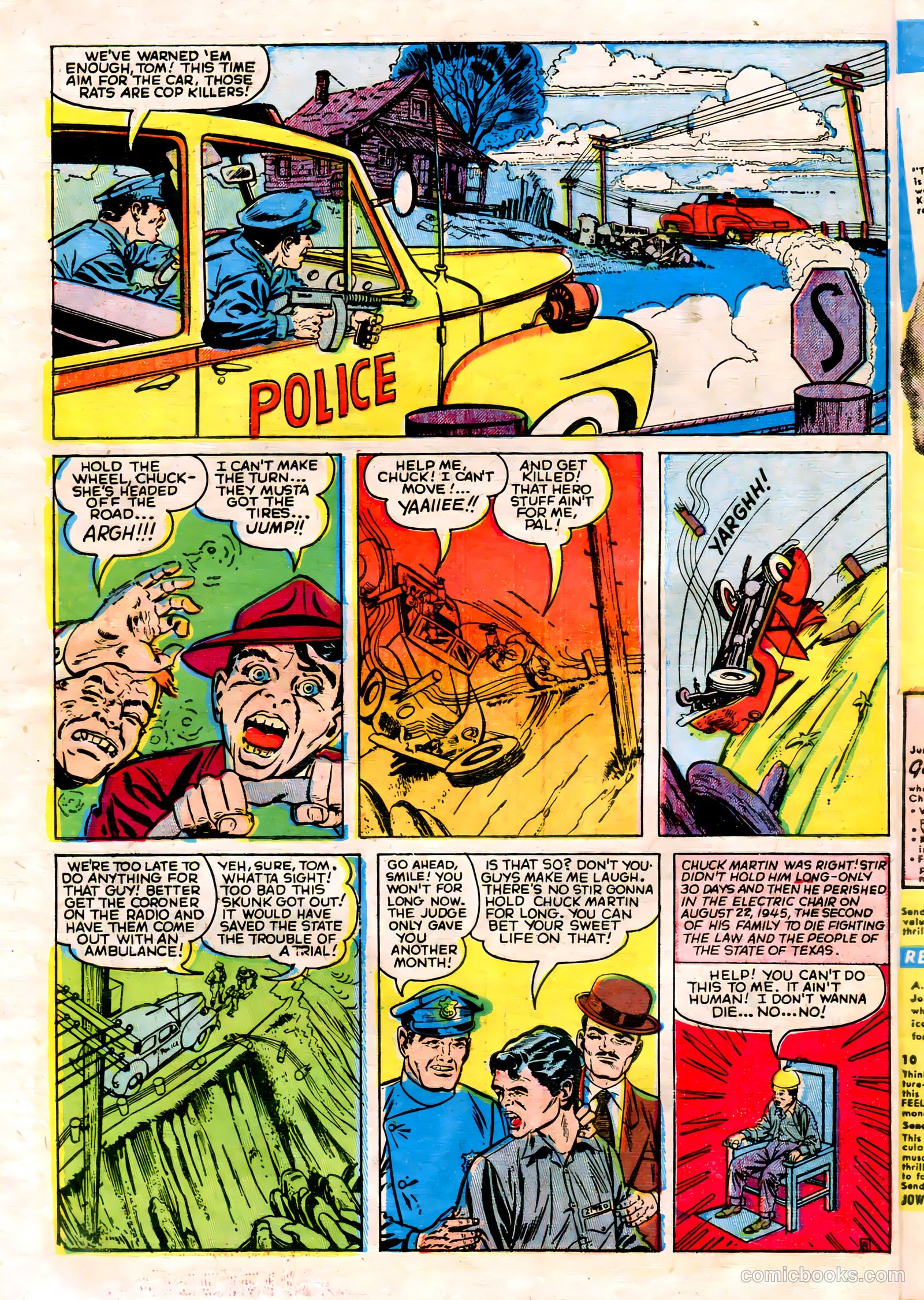 Crime Fighting Detective #11 (1950) — page 32 of 36