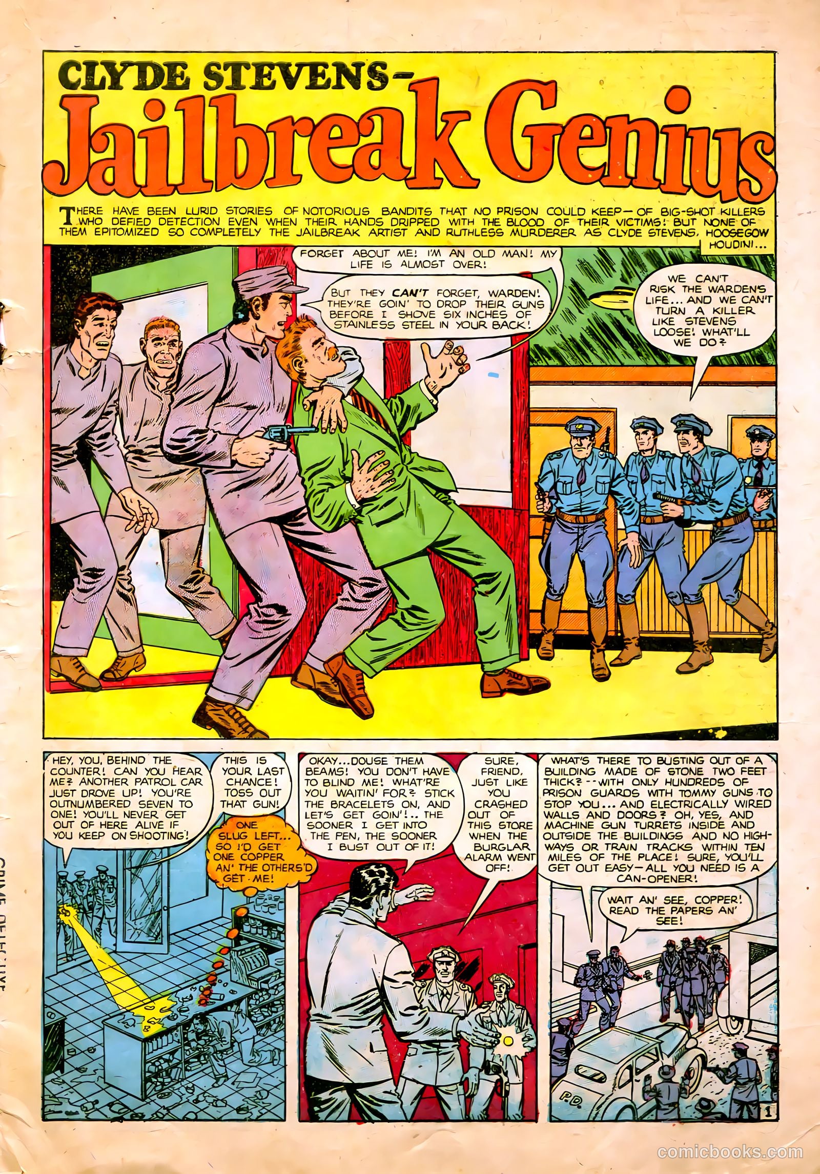 Crime Fighting Detective #12 (1950) — page 3 of 36