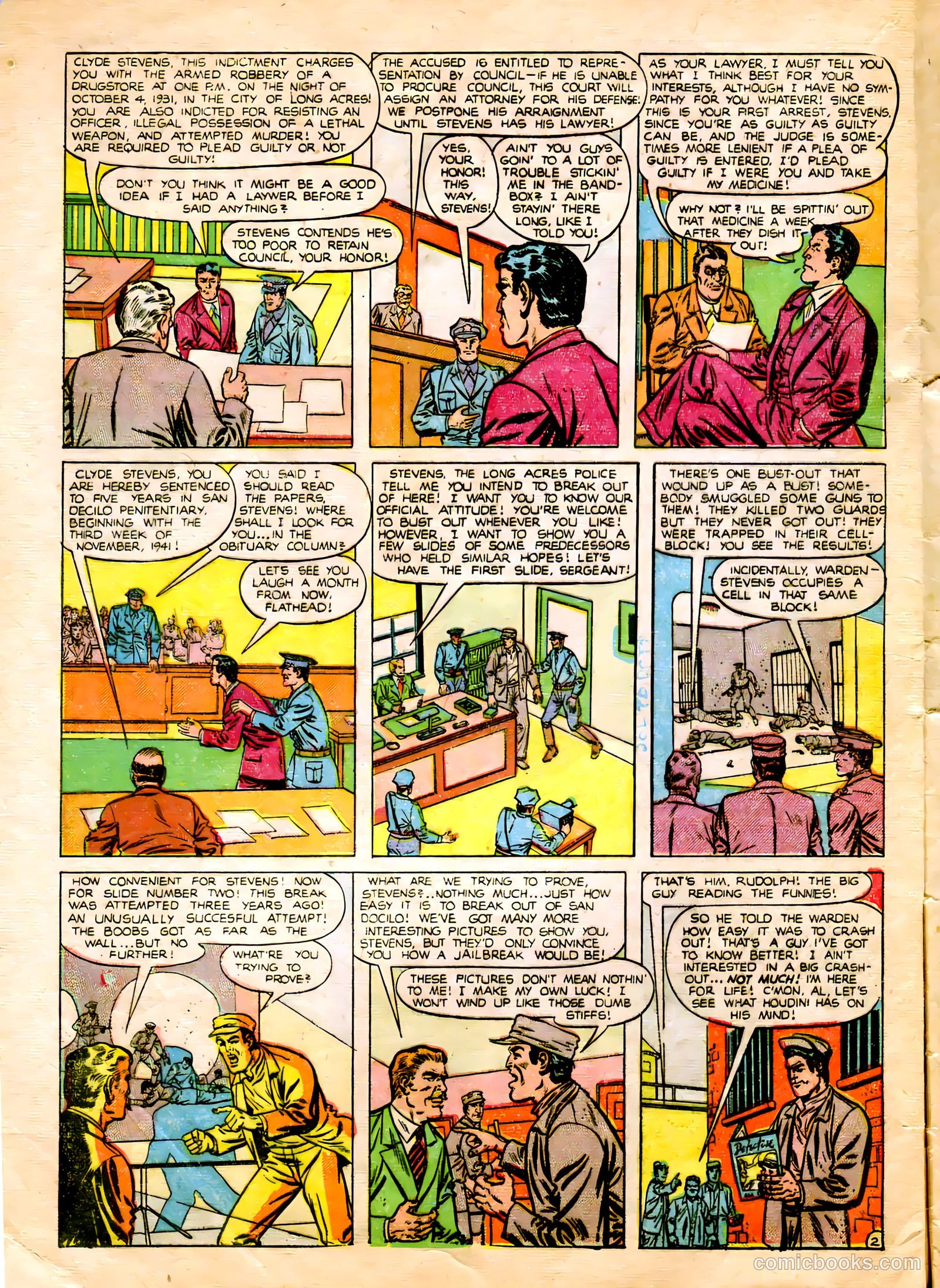 Crime Fighting Detective #12 (1950) — page 4 of 36