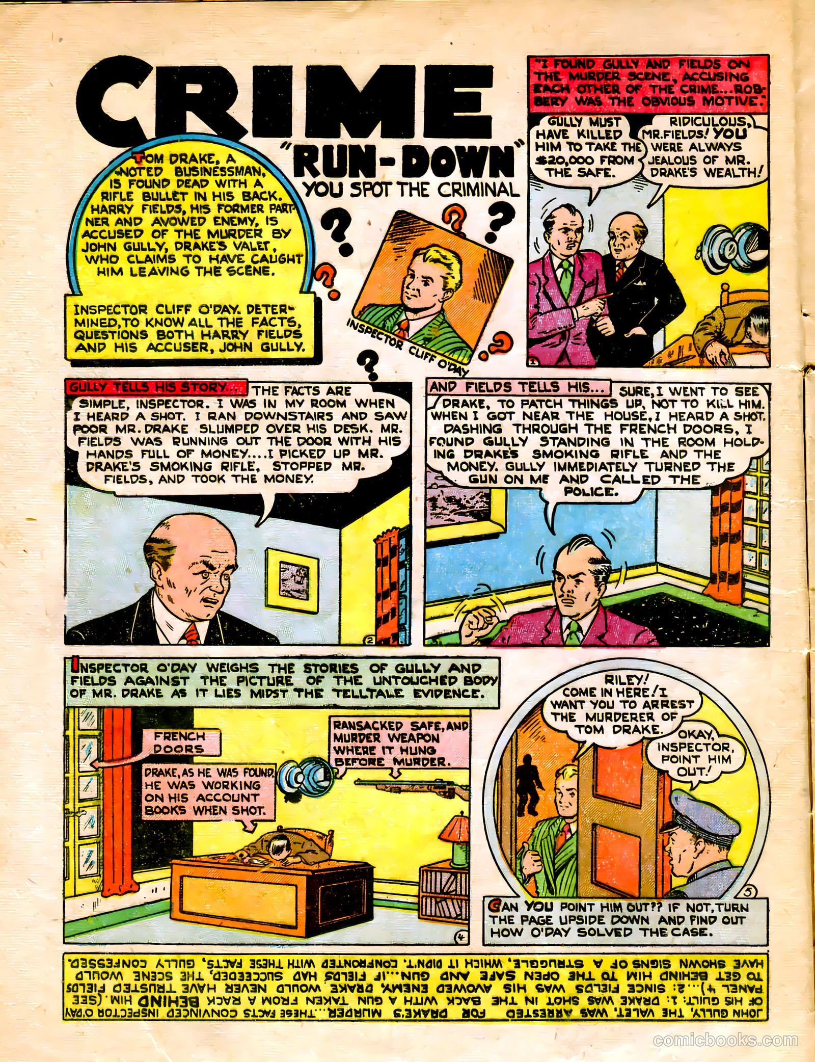 Crime Fighting Detective #12 (1950) — page 12 of 36