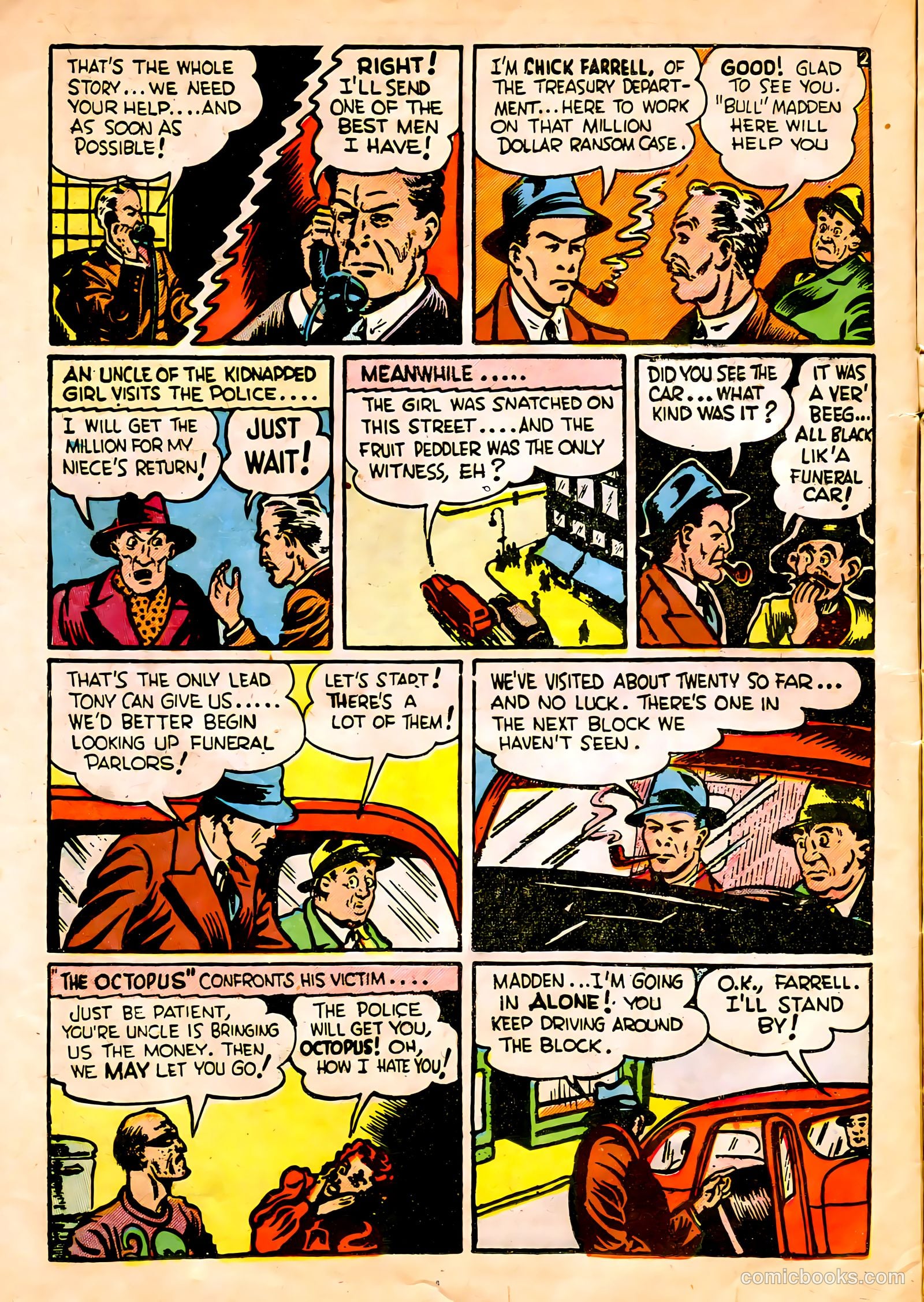 Crime Fighting Detective #12 (1950) — page 14 of 36