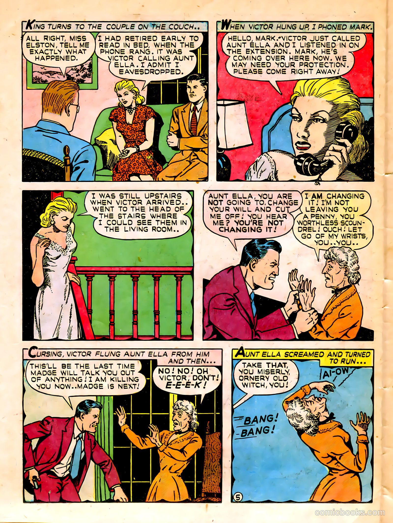 Crime Fighting Detective #12 (1950) — page 26 of 36