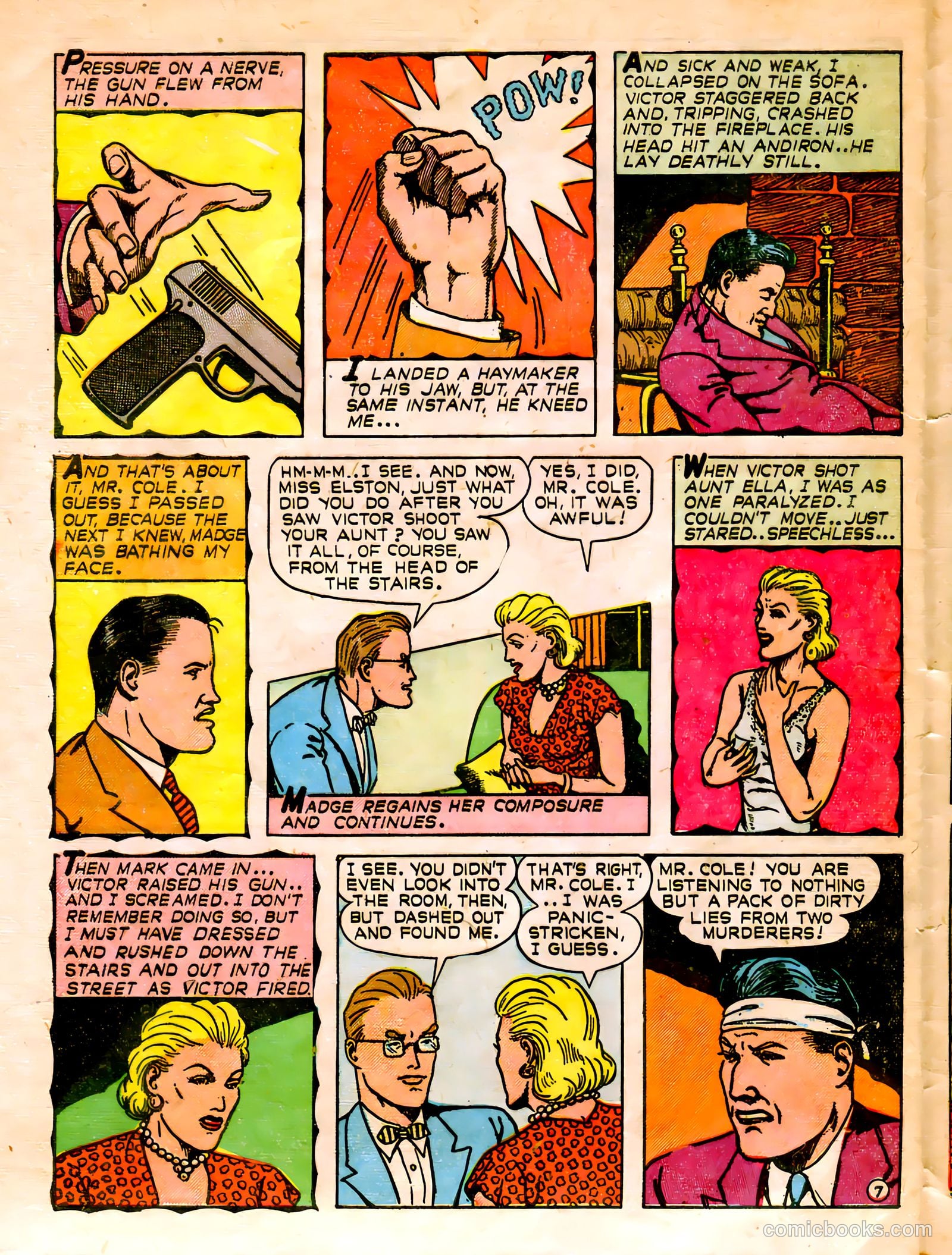 Crime Fighting Detective #12 (1950) — page 28 of 36