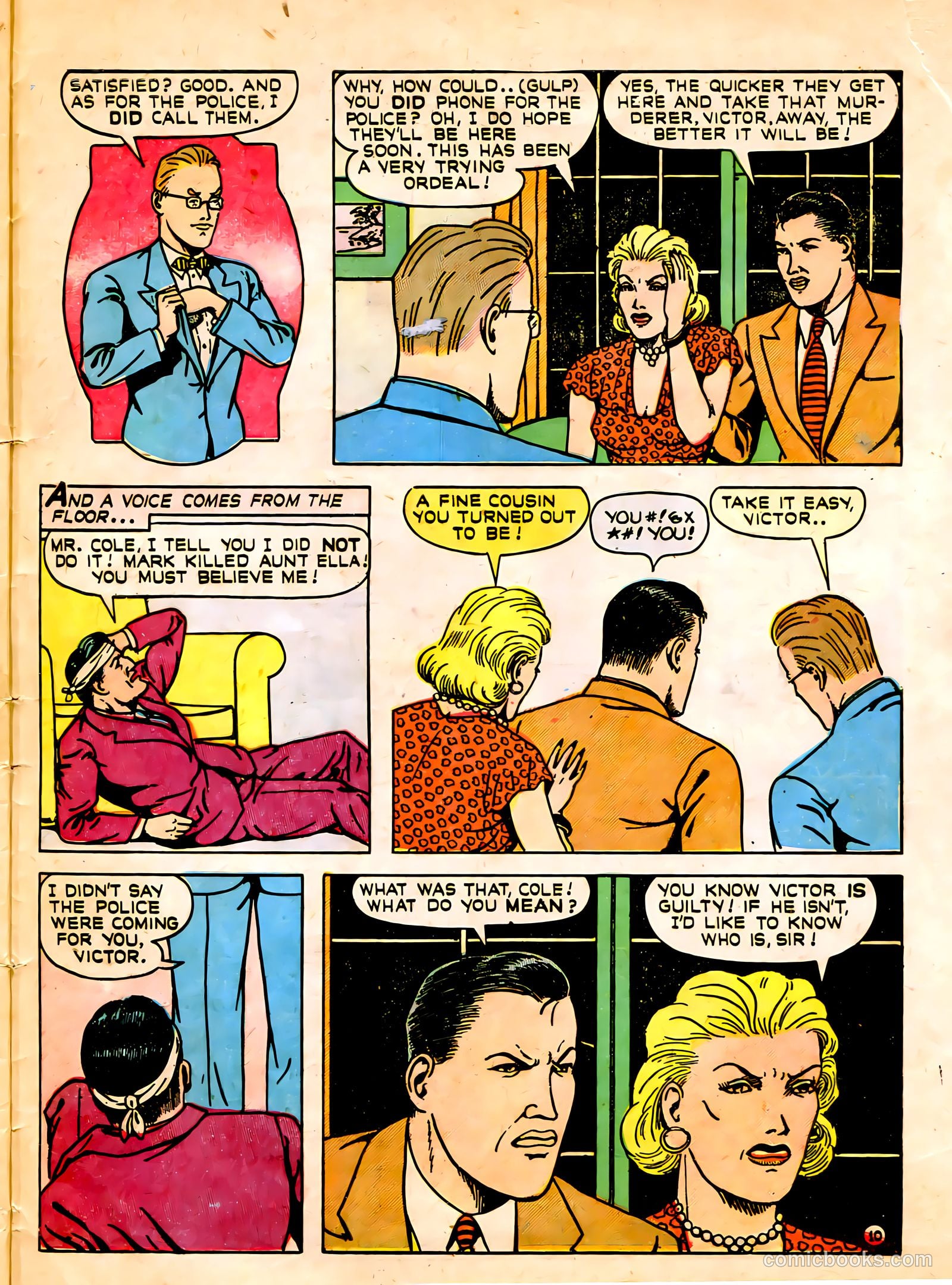 Crime Fighting Detective #12 (1950) — page 31 of 36