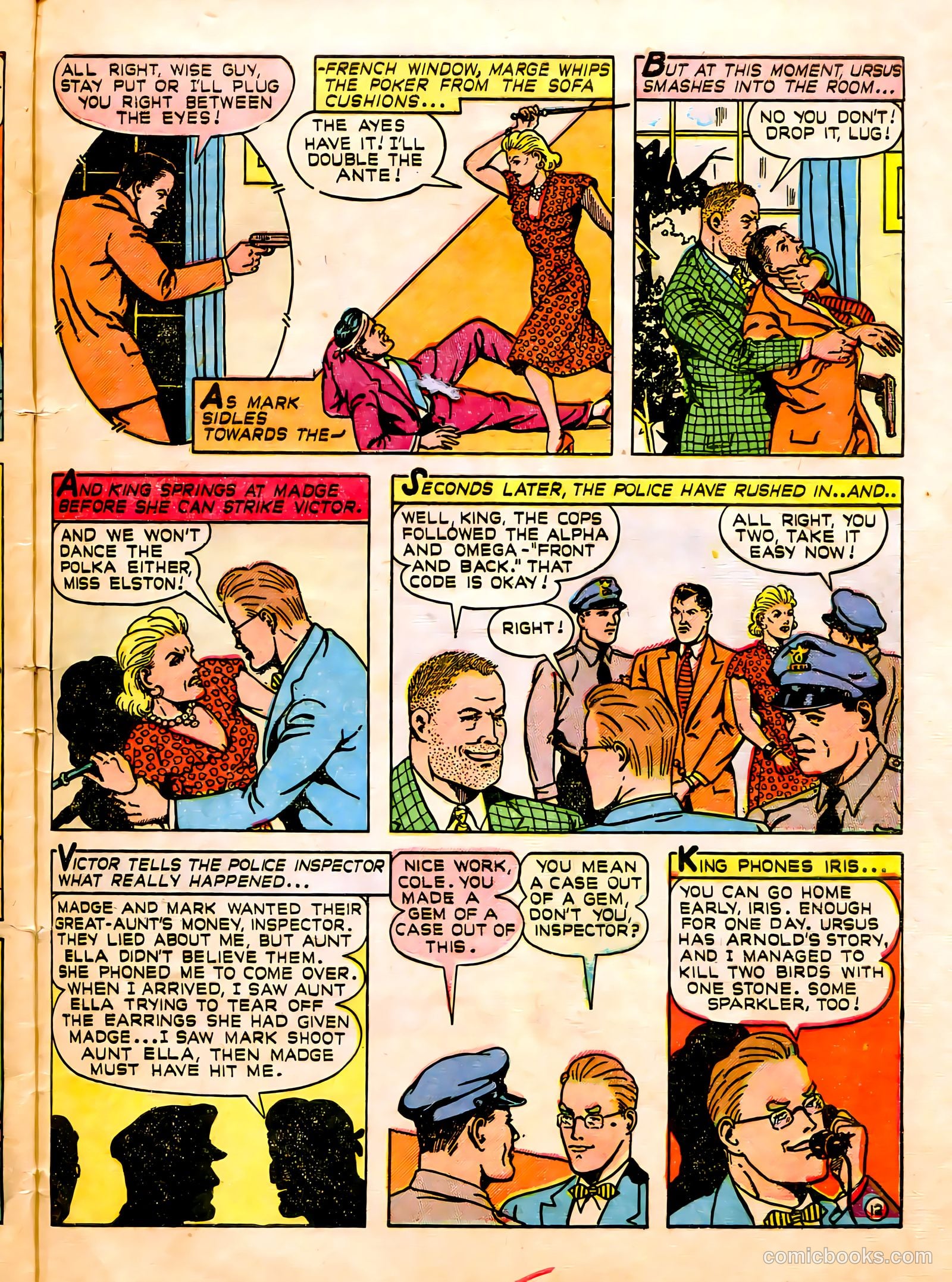 Crime Fighting Detective #12 (1950) — page 33 of 36