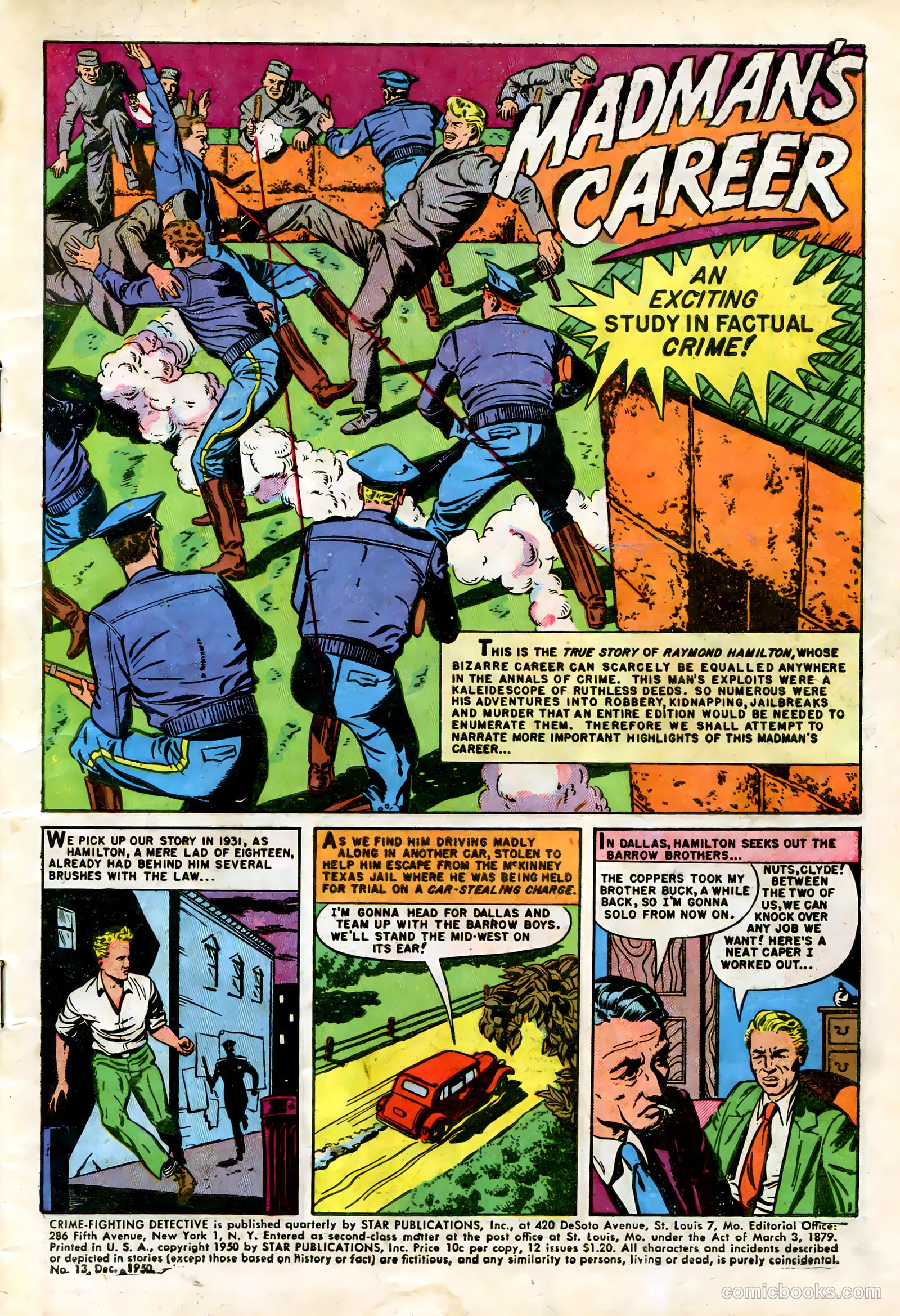 Crime Fighting Detective #13 (1950) — page 3 of 36