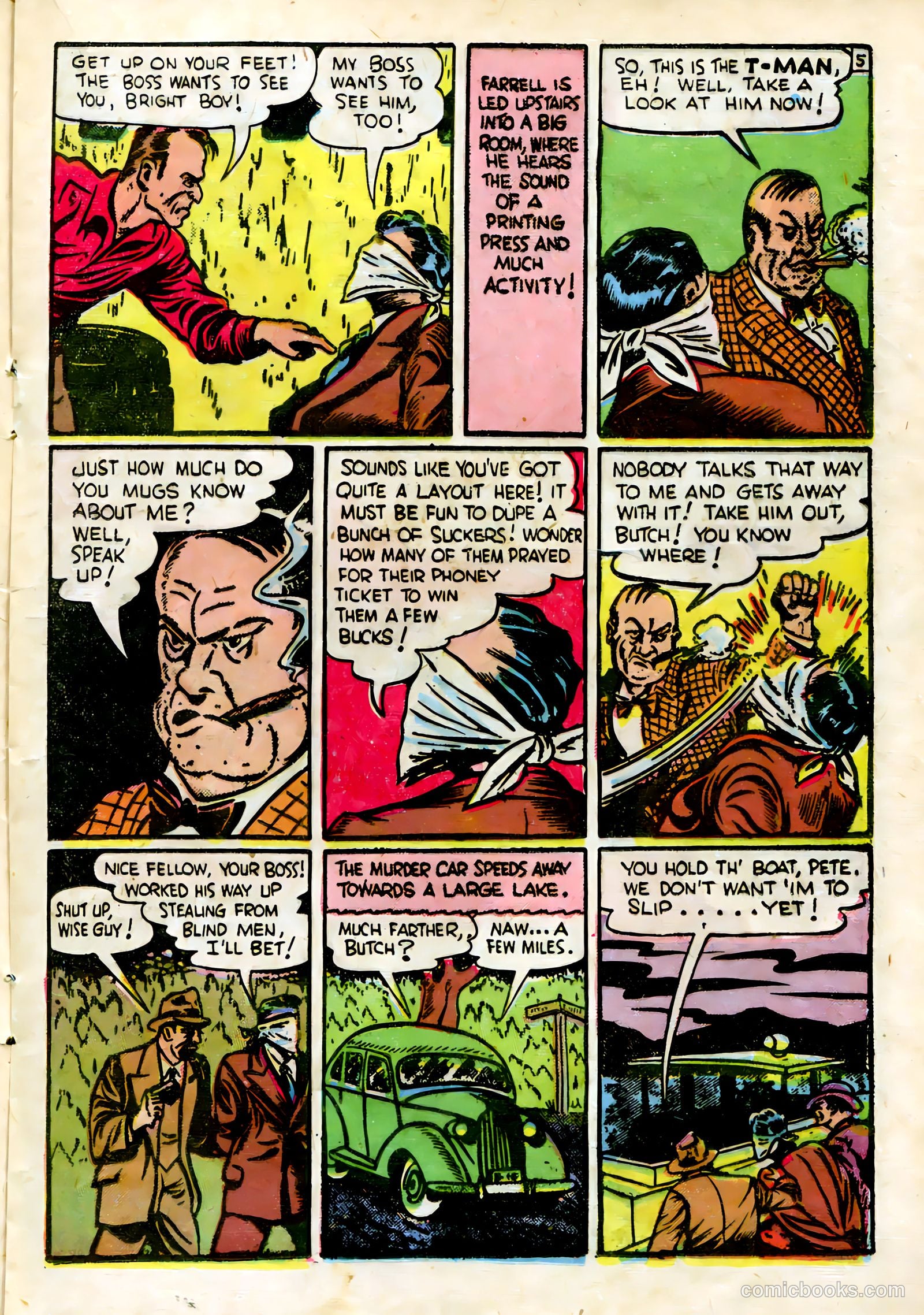 Crime Fighting Detective #13 (1950) — page 17 of 36
