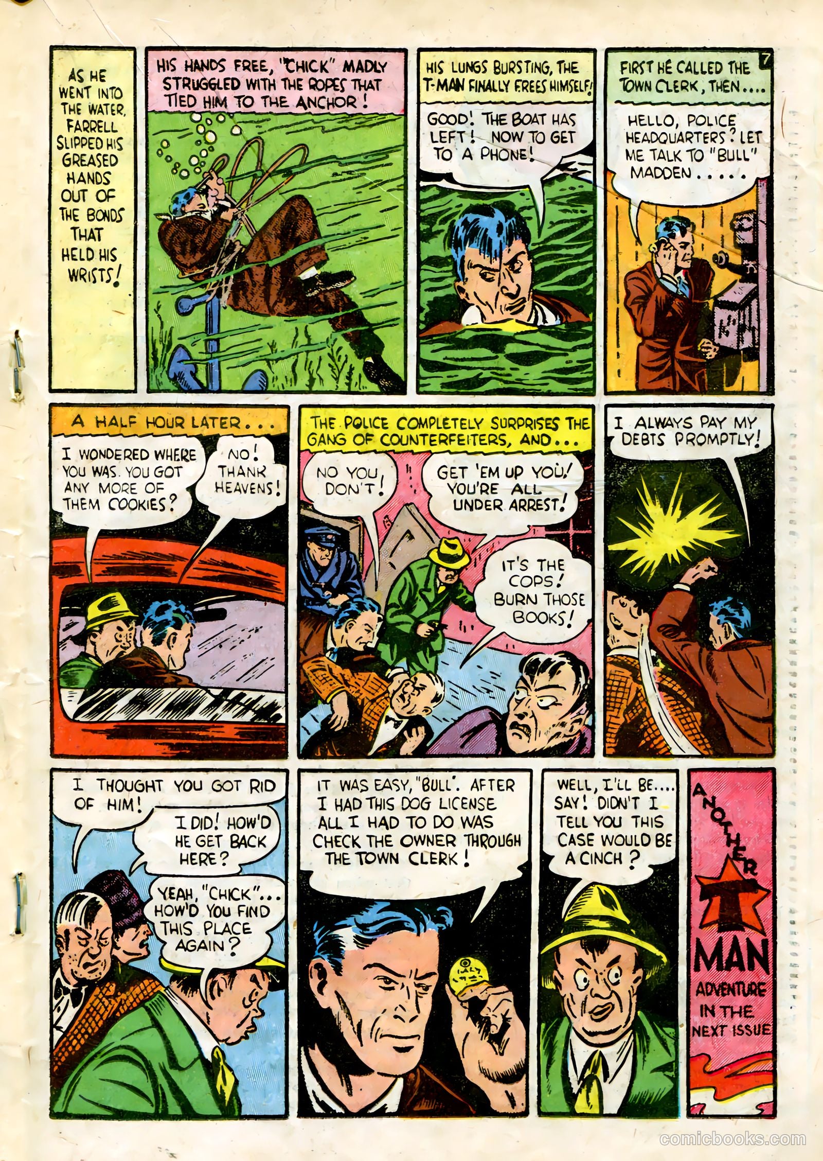 Crime Fighting Detective #13 (1950) — page 19 of 36