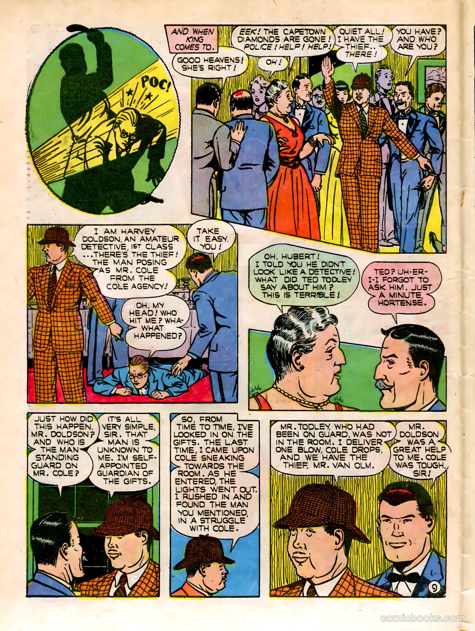 Crime Fighting Detective #13 (1950) — page 30 of 36