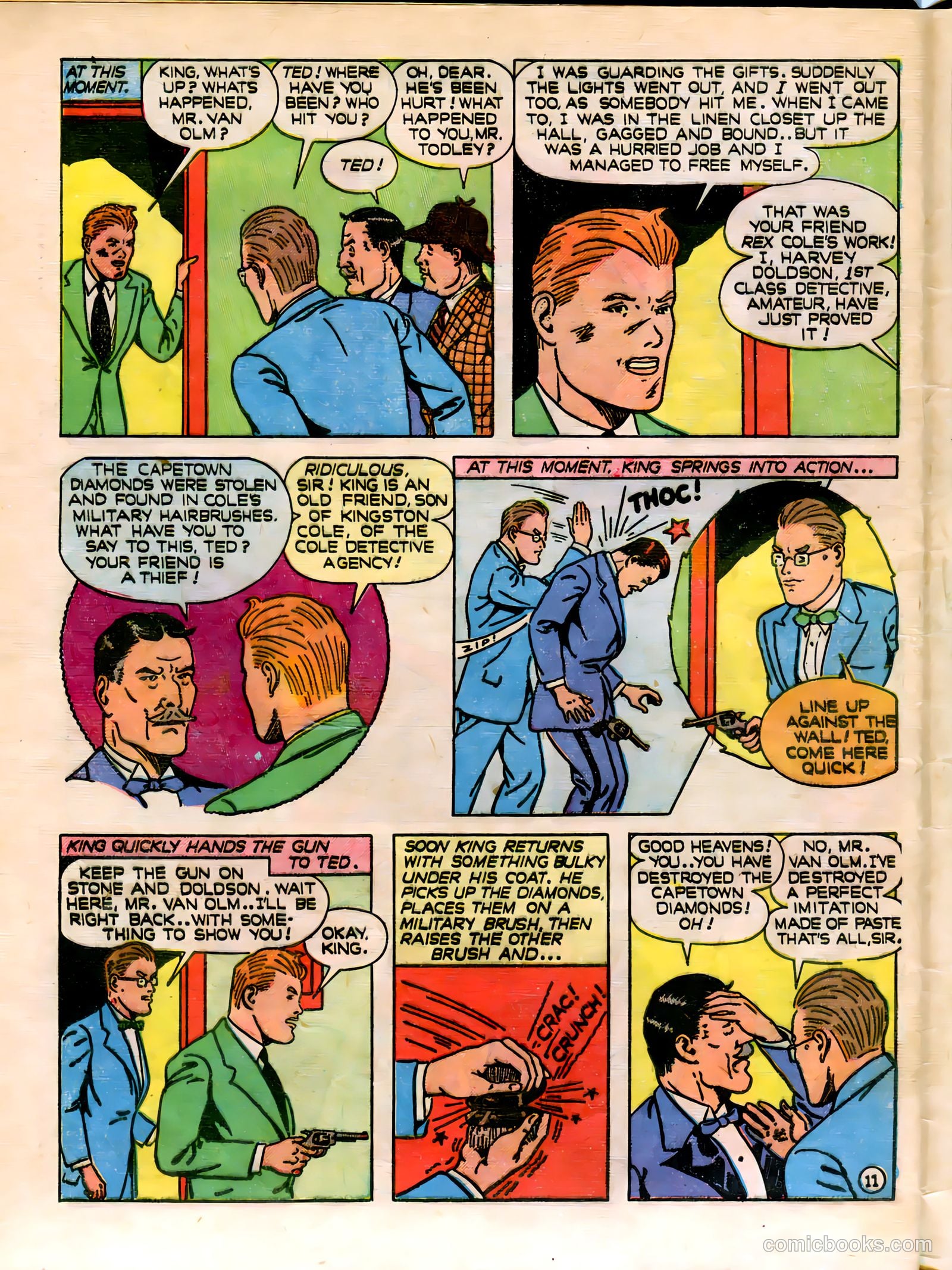 Crime Fighting Detective #13 (1950) — page 32 of 36