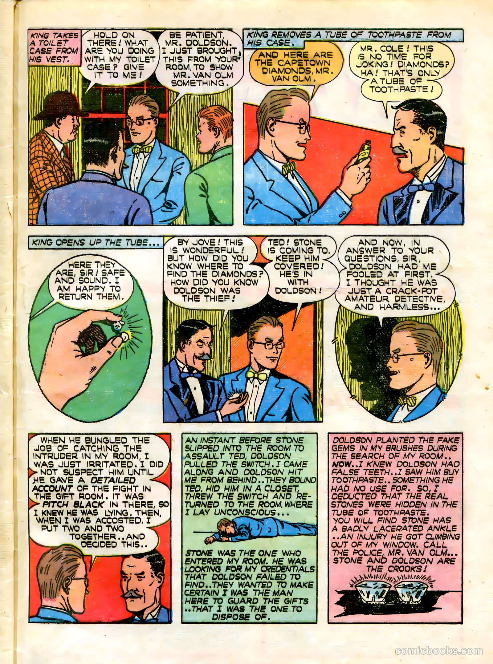 Crime Fighting Detective #13 (1950) — page 33 of 36