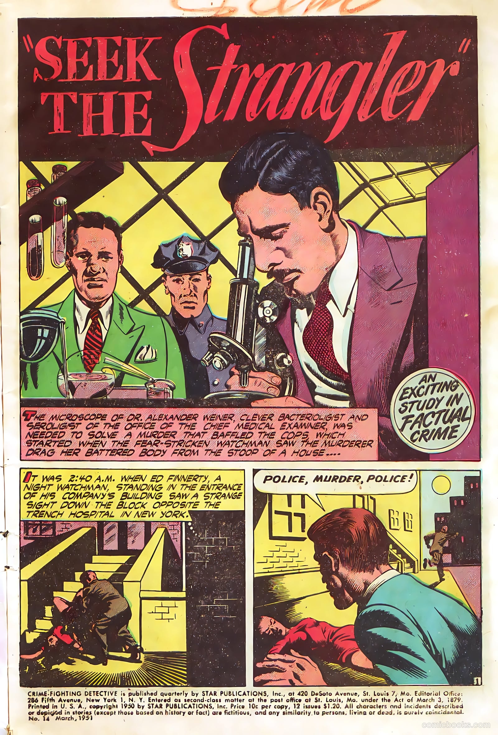 Crime Fighting Detective #14 (1951) — page 3 of 36