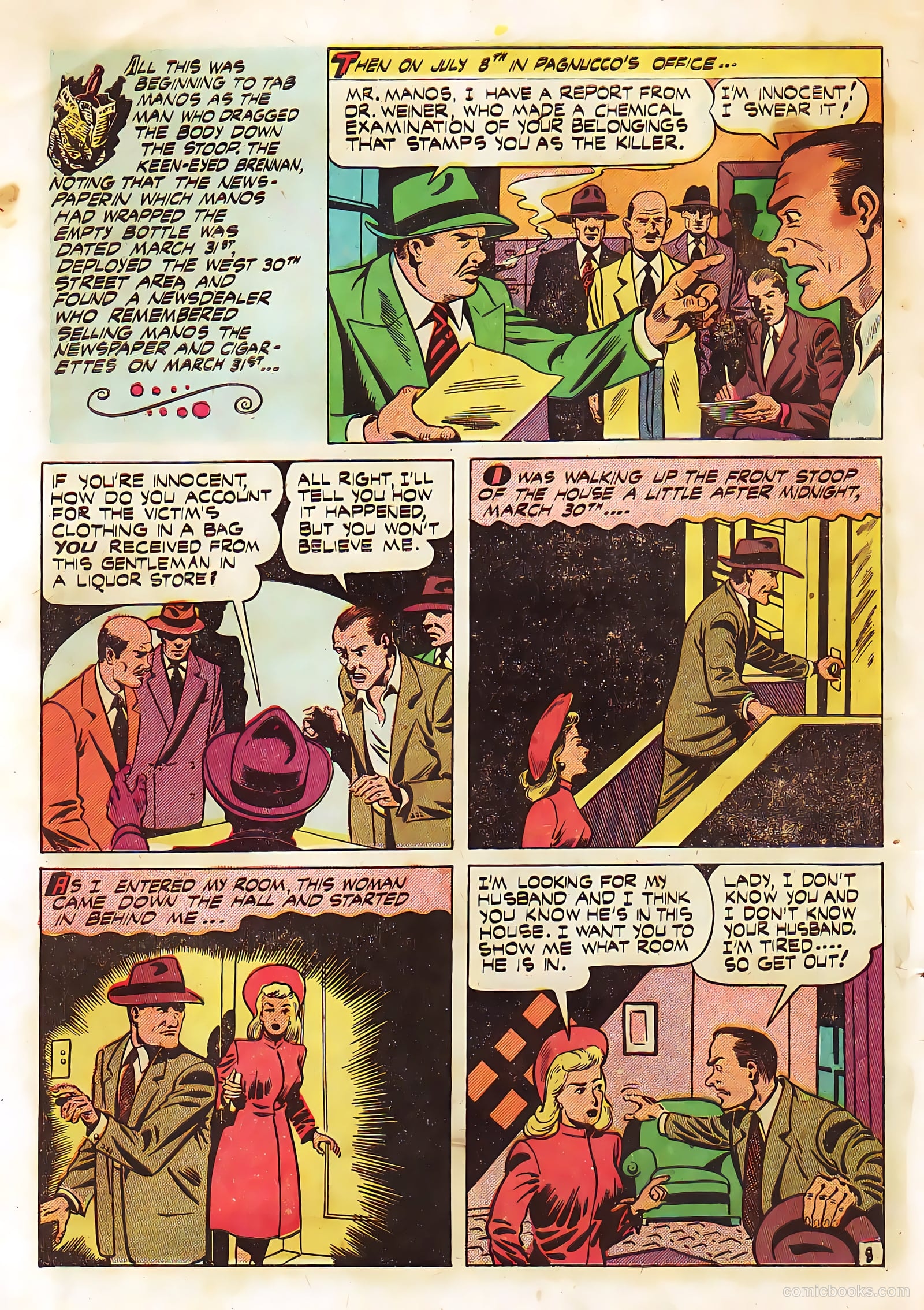 Crime Fighting Detective #14 (1951) — page 10 of 36