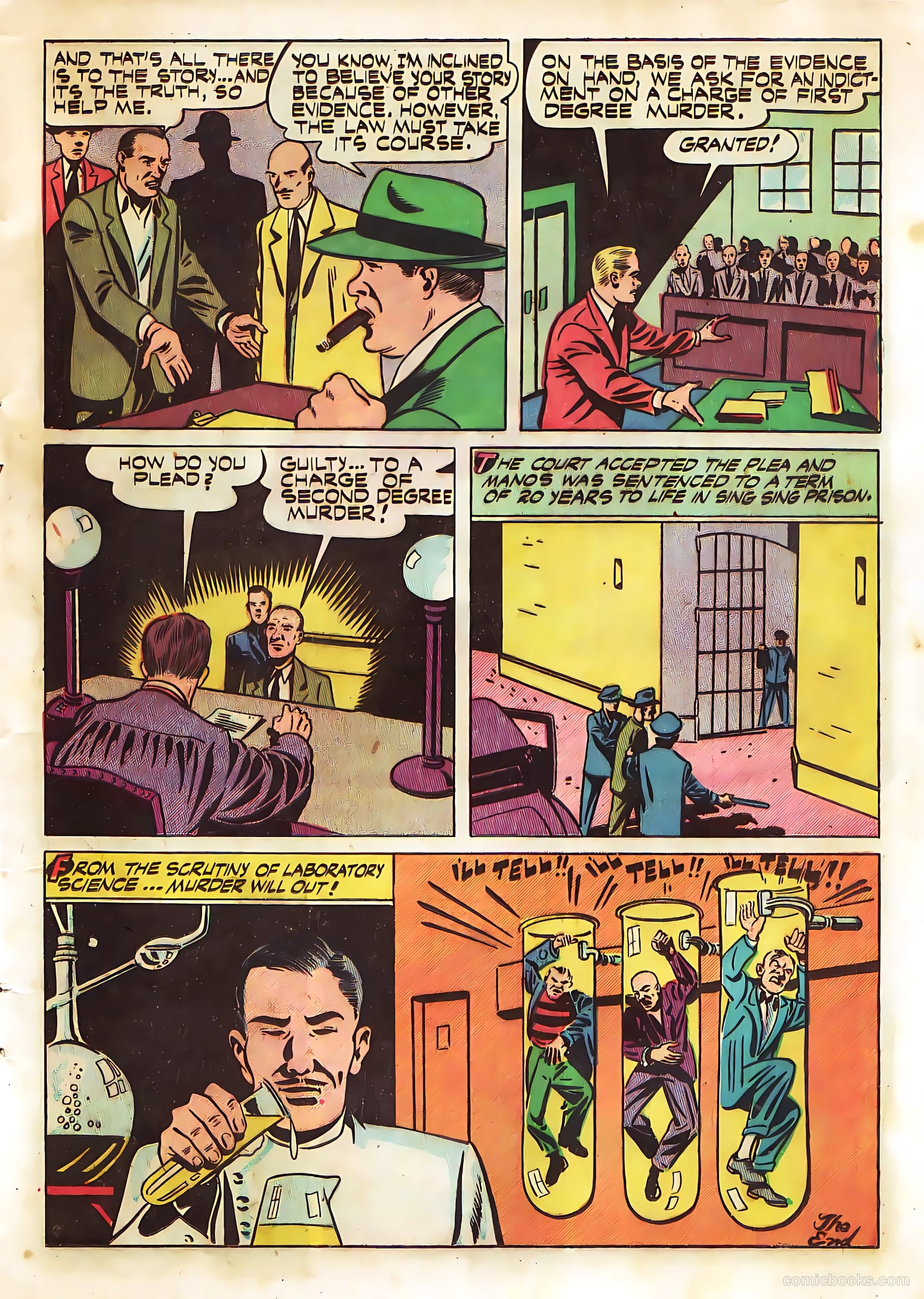 Crime Fighting Detective #14 (1951) — page 13 of 36