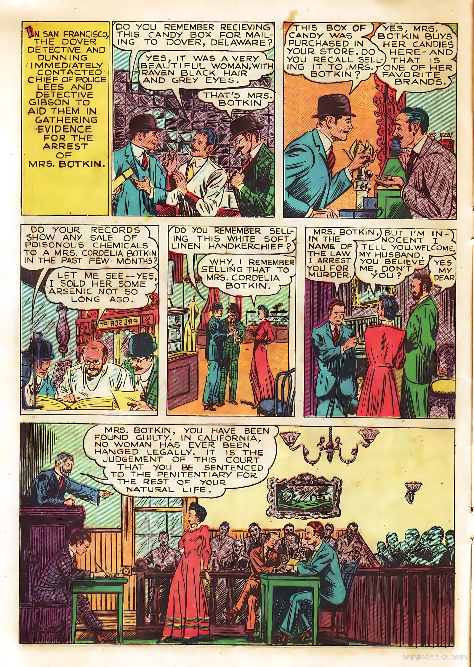 Crime Fighting Detective #14 (1951) — page 16 of 36