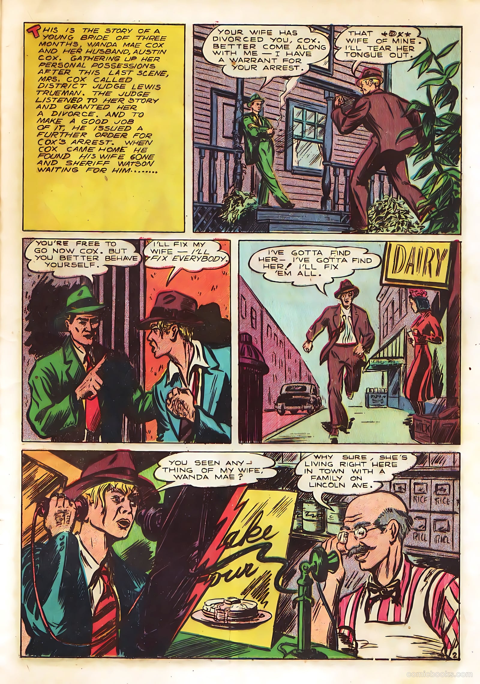 Crime Fighting Detective #14 (1951) — page 21 of 36
