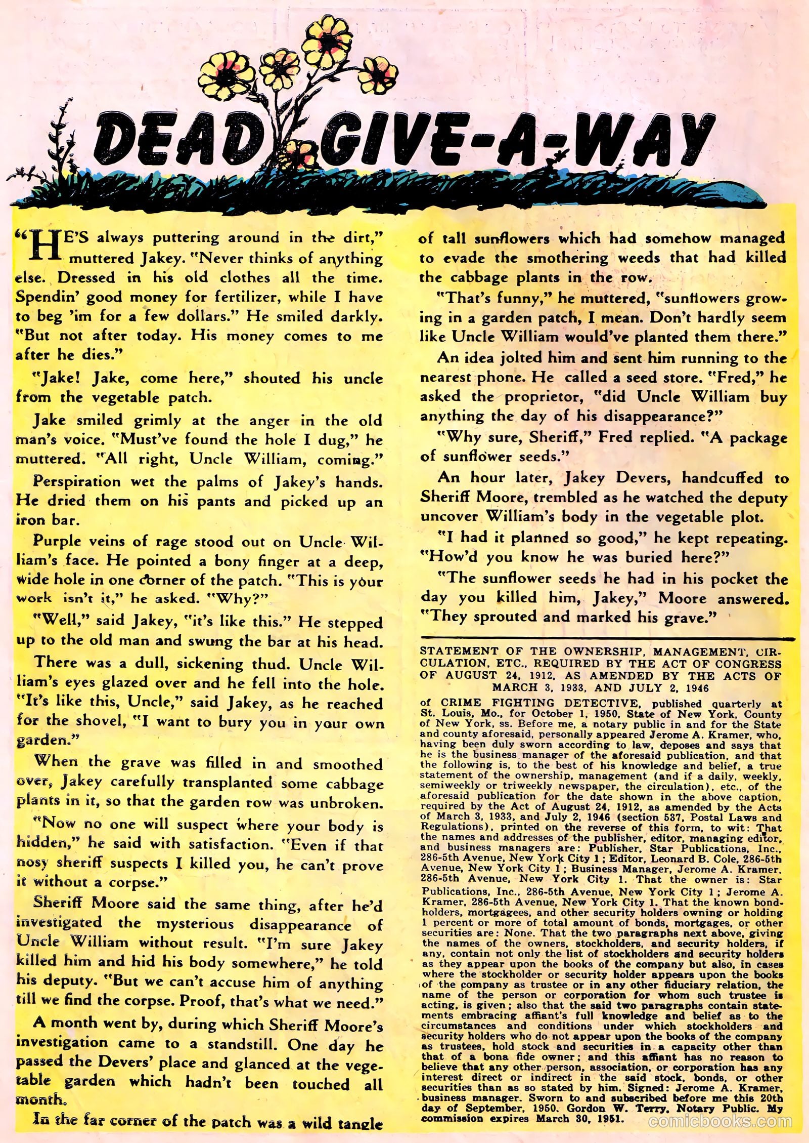 Crime Fighting Detective #15 (1951) — page 18 of 36